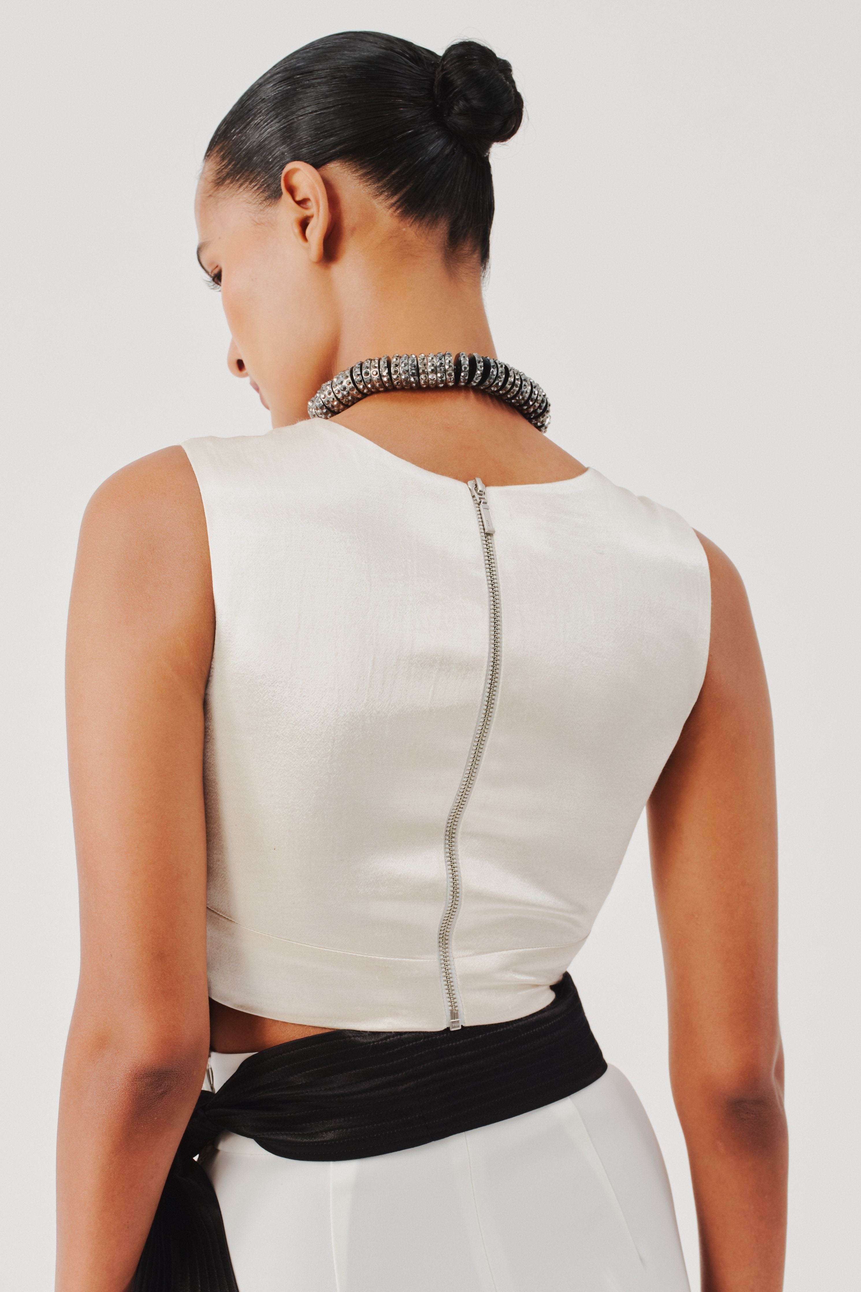 Canopy Clouds Blouse in Ivory