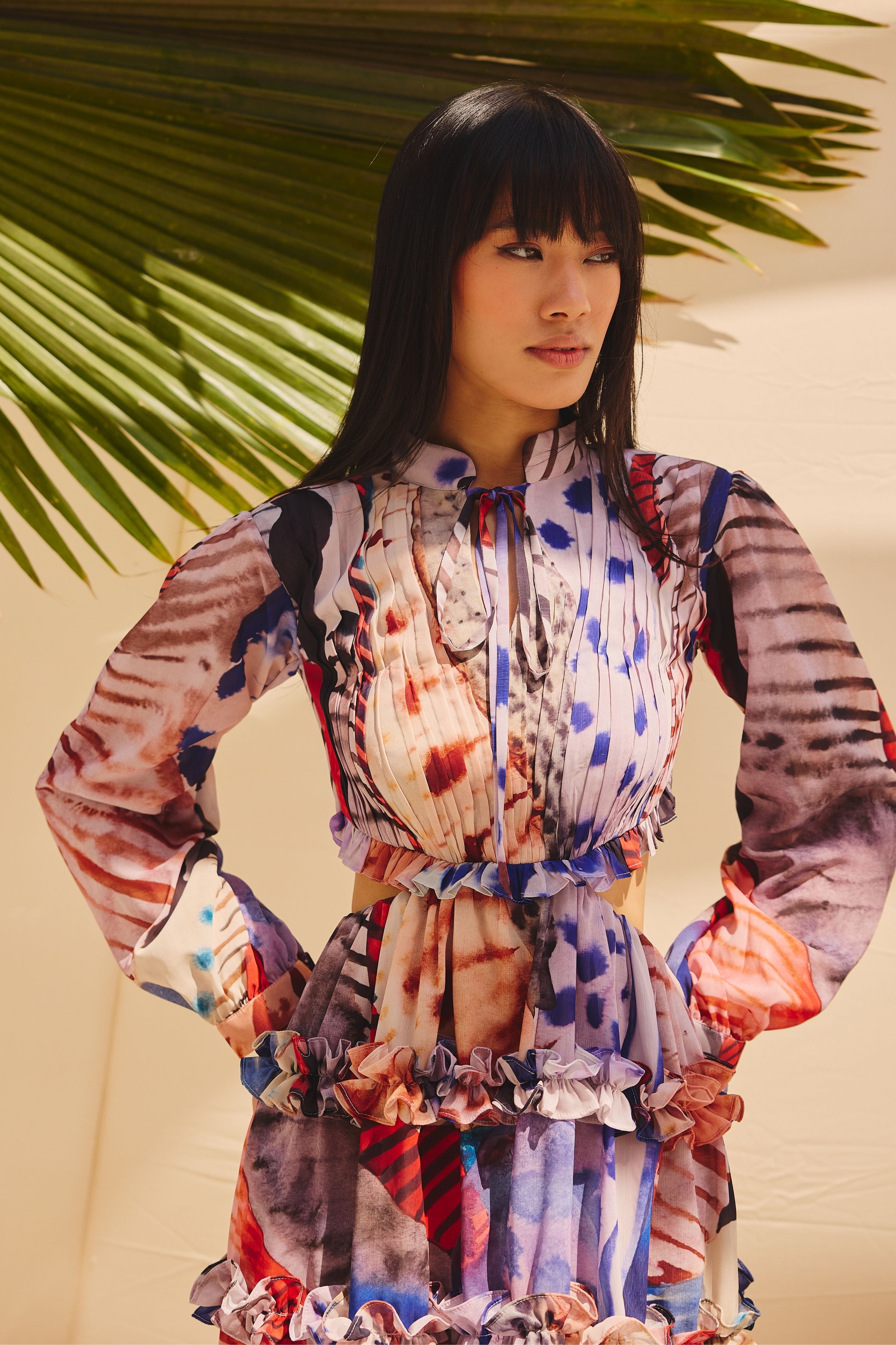 Pleats & Palettes Dress