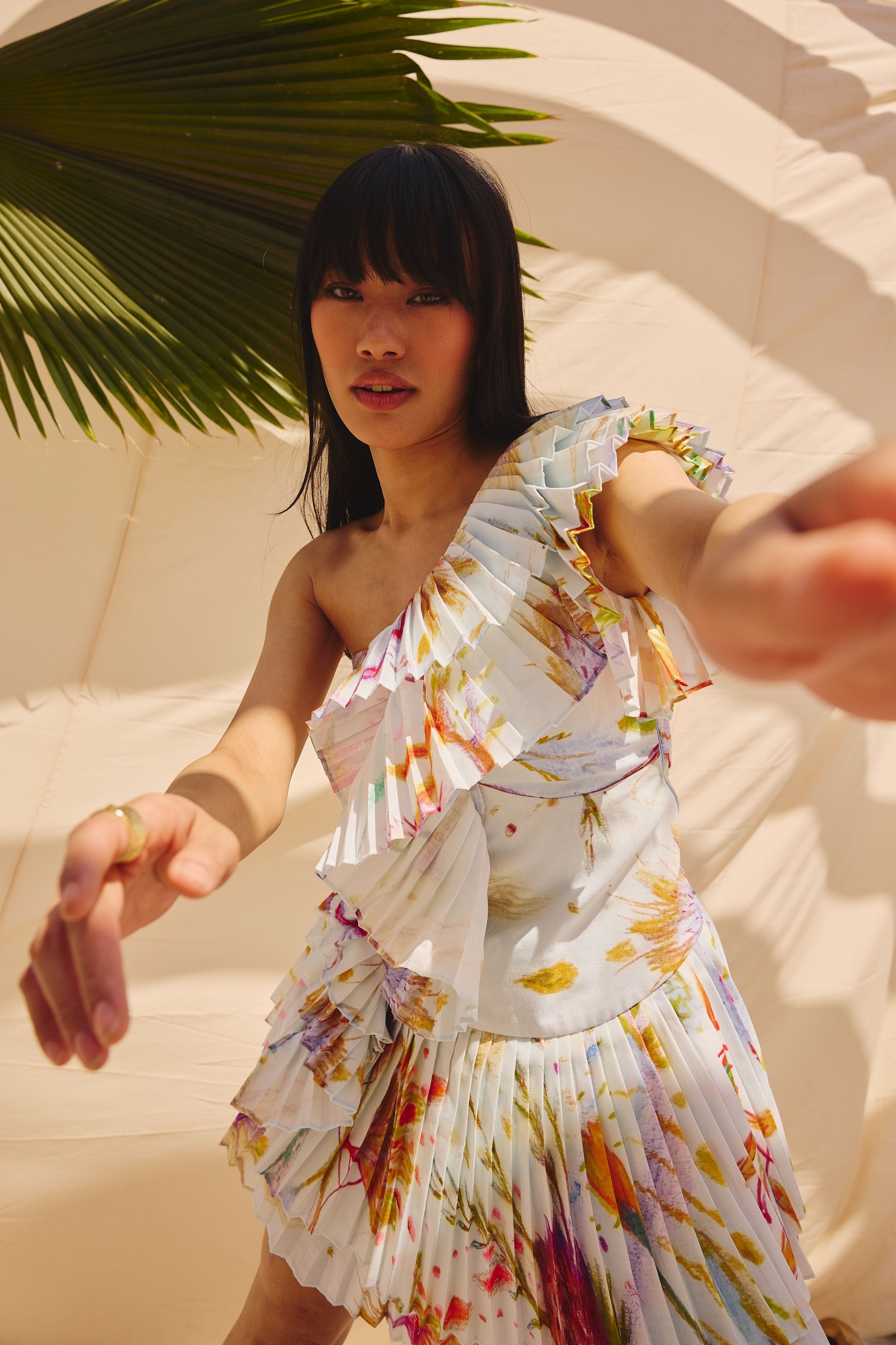 Sunlit Swirls Dress