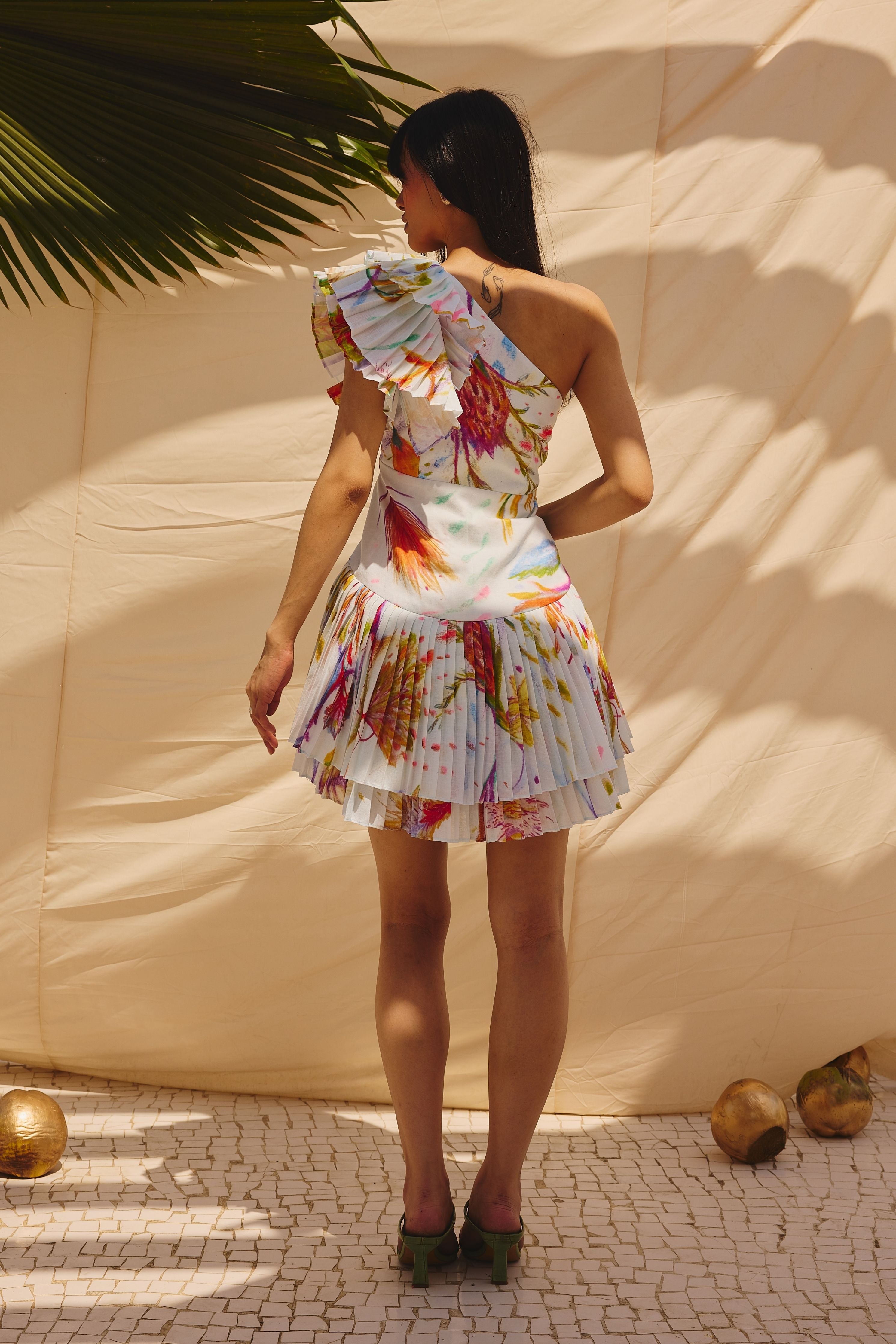 Sunlit Swirls Dress