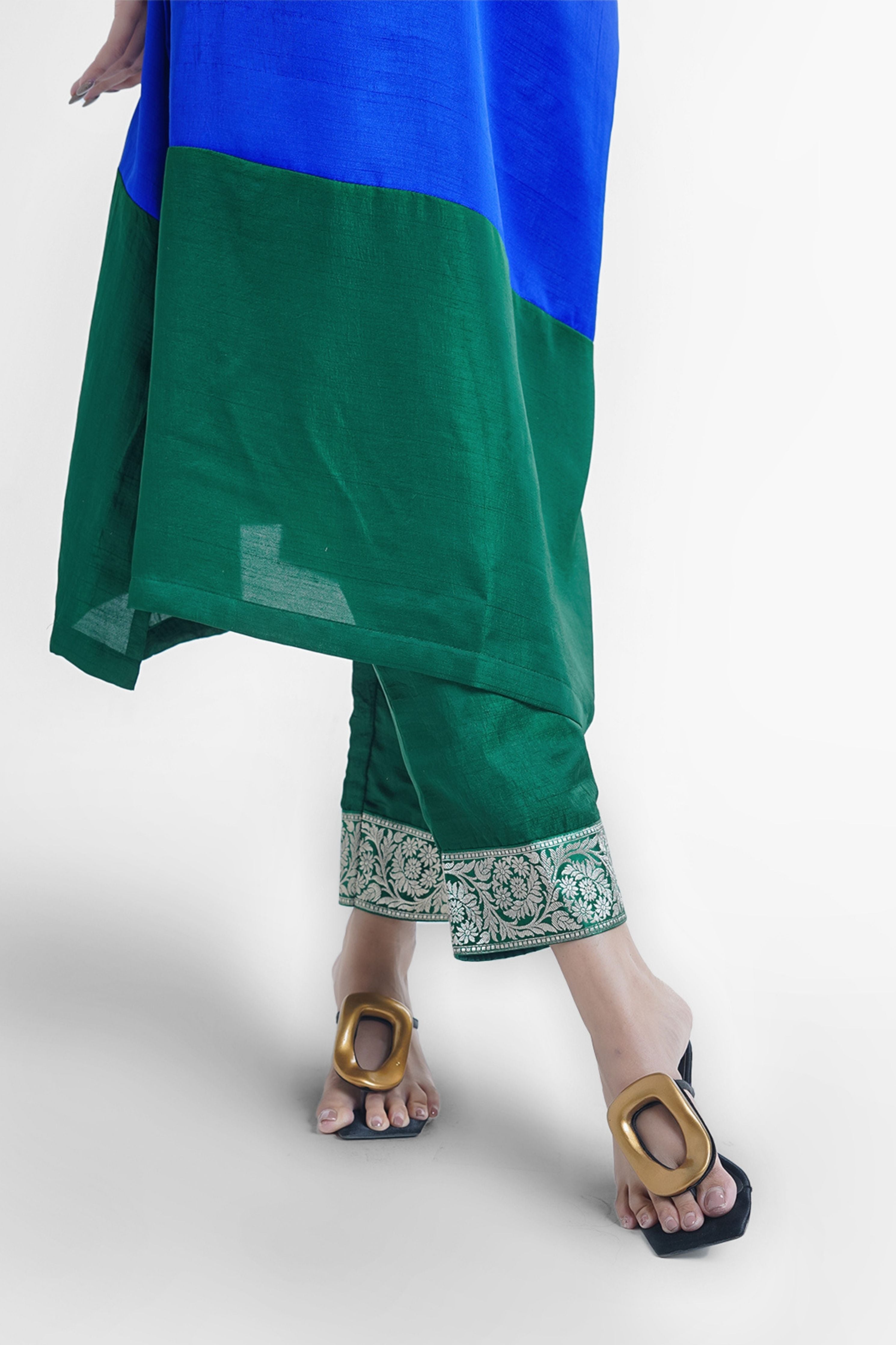 Moss Kaftan Kurta Set