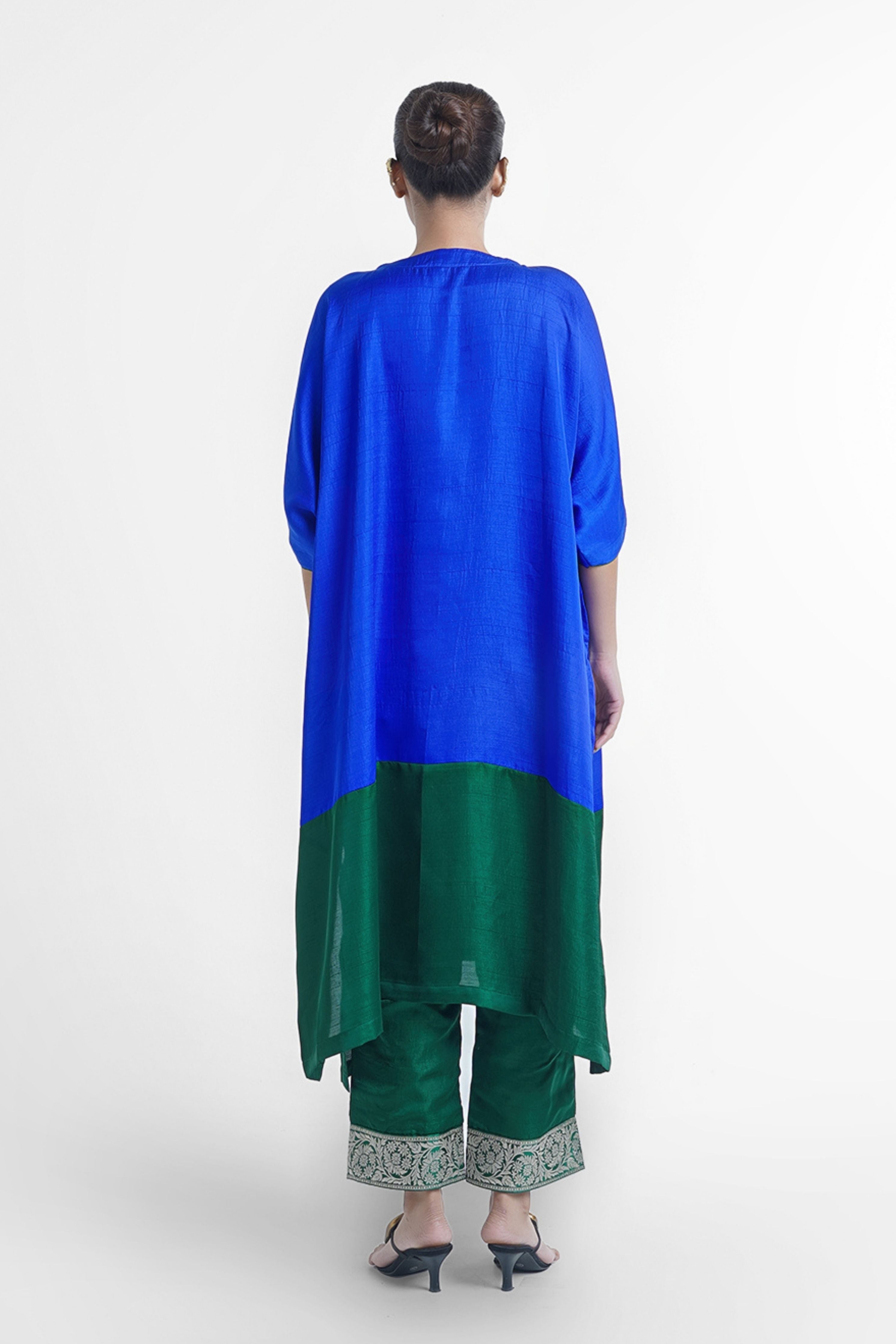 Moss Kaftan Kurta Set