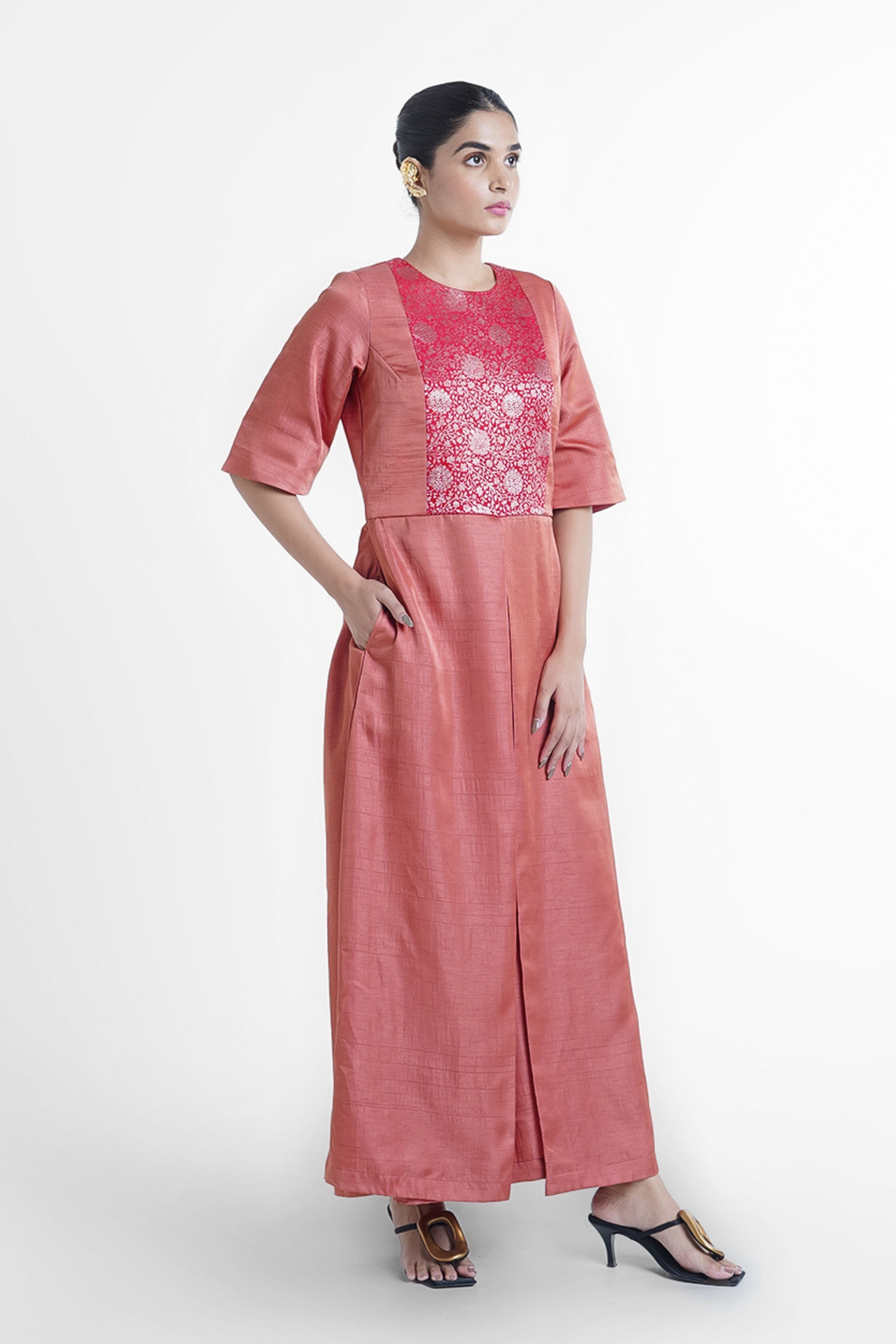 Salmon Jumpsuit