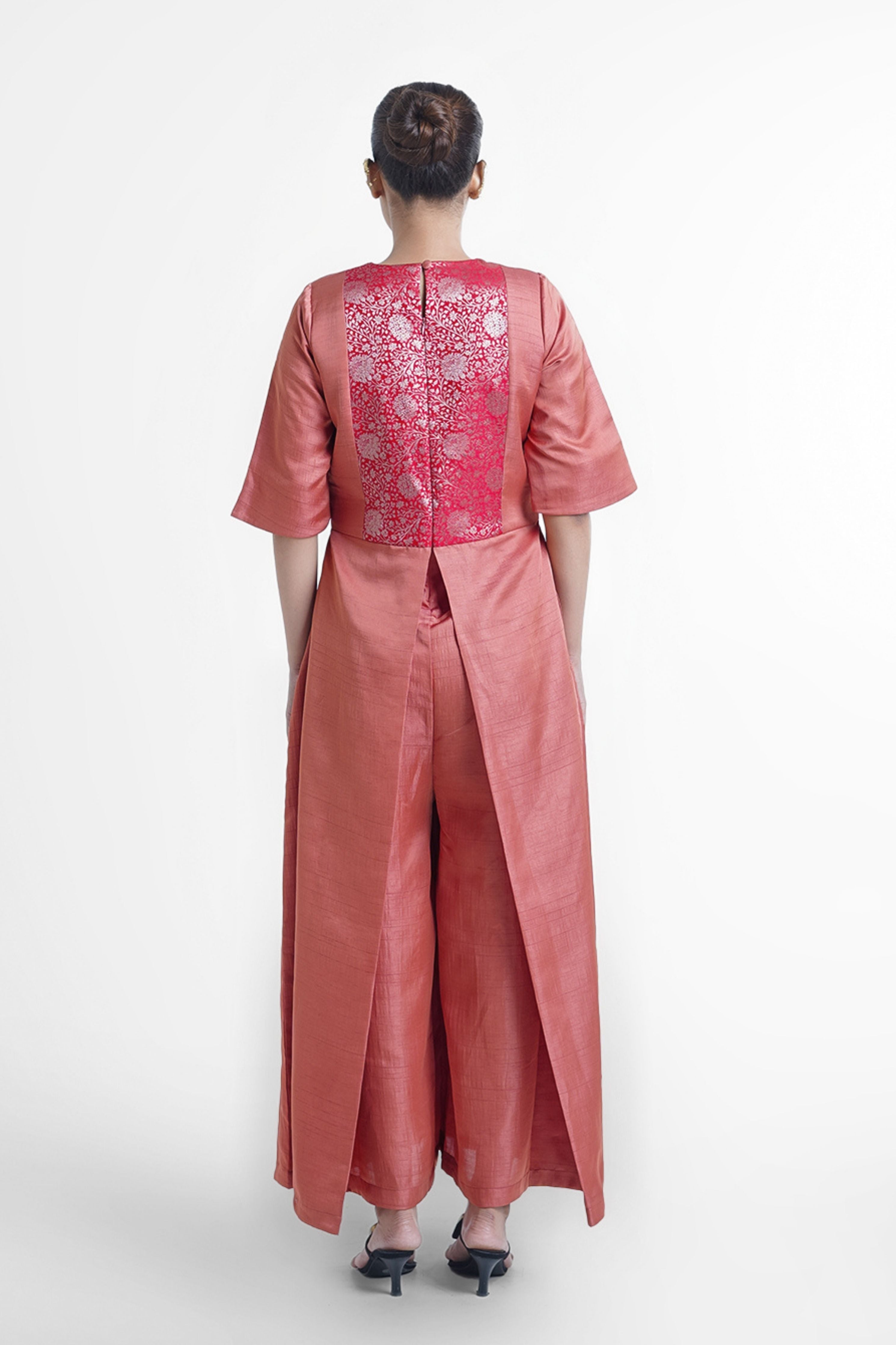 Salmon Jumpsuit