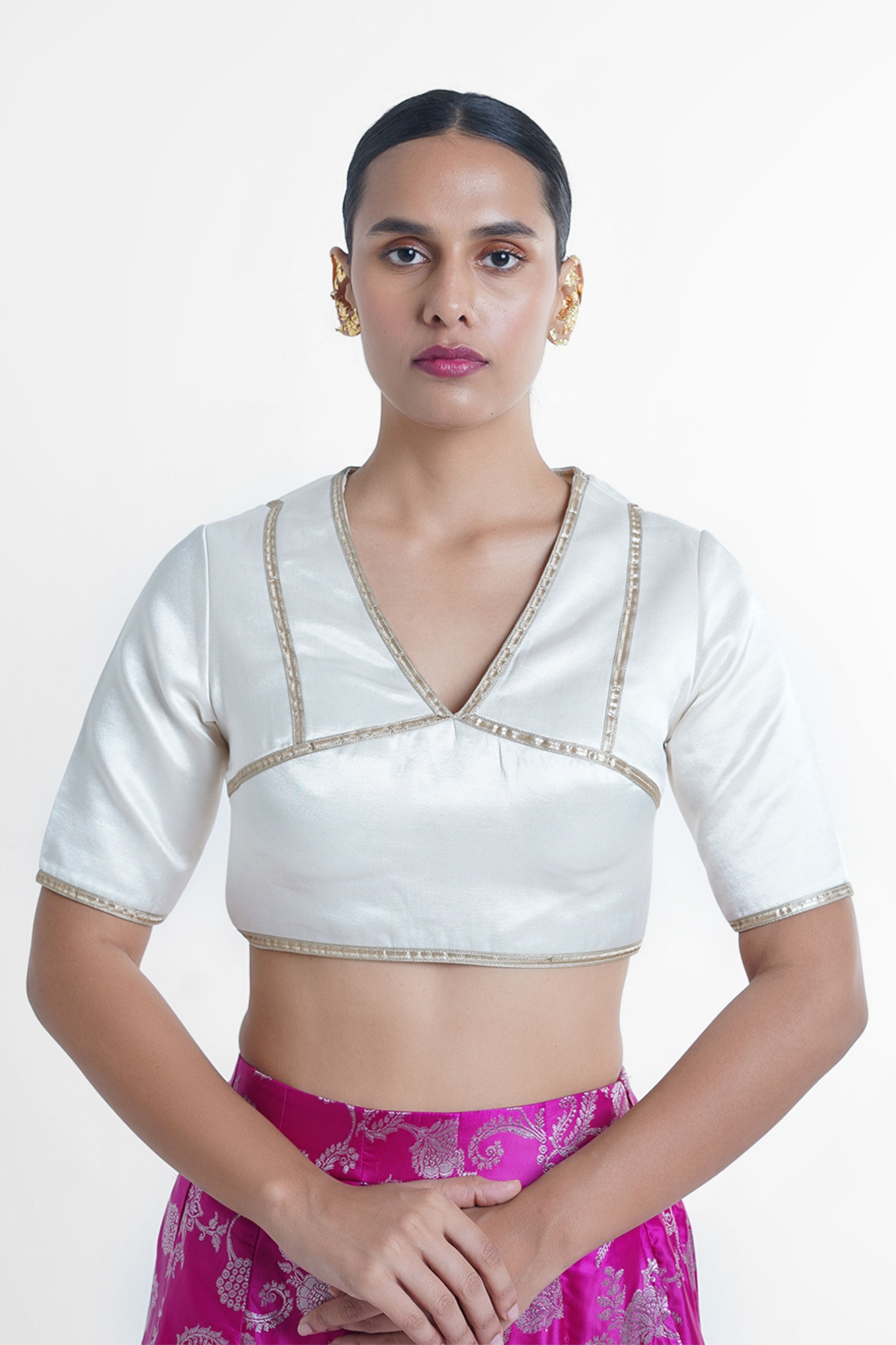 Menka Banarasi Silk Lehenga