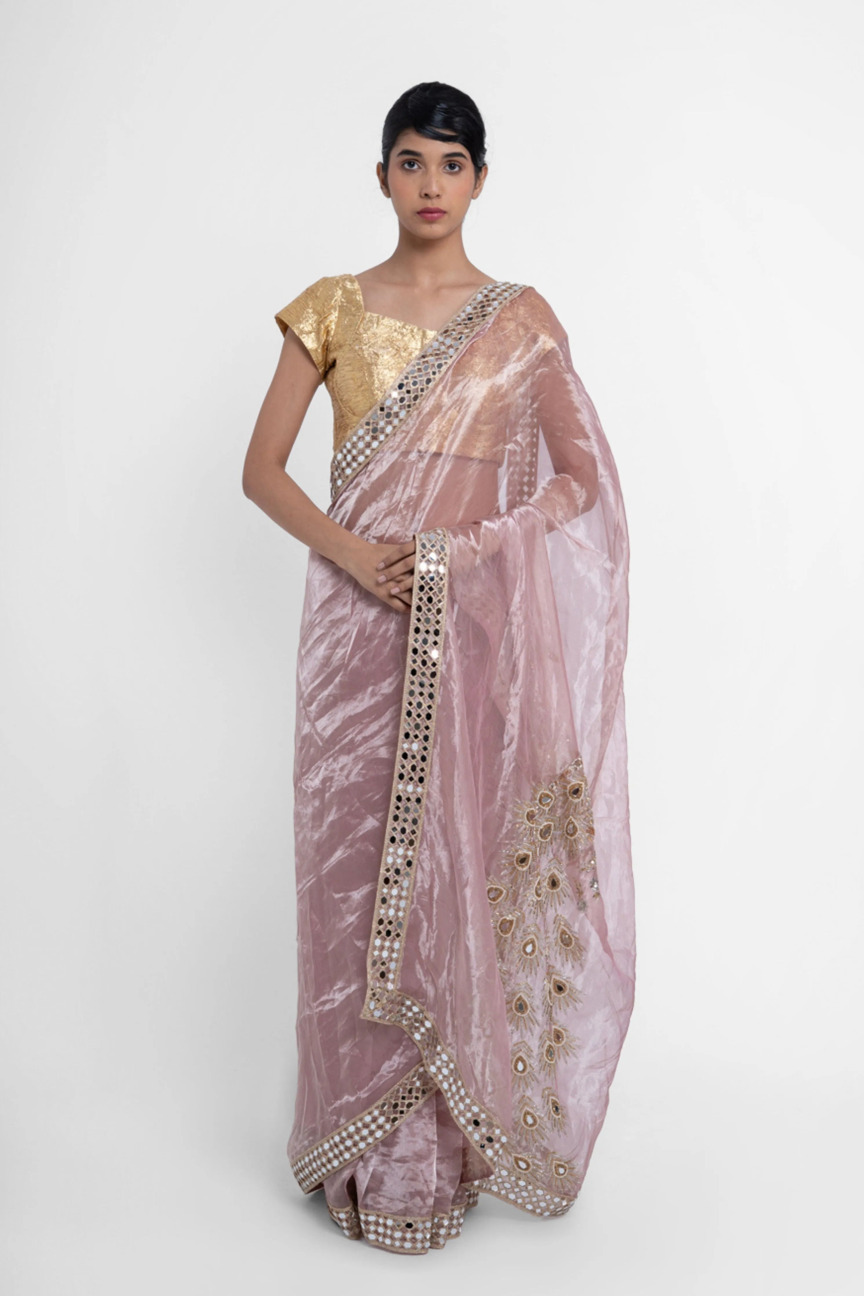 Ruhani Pure Tissue Silk Saree