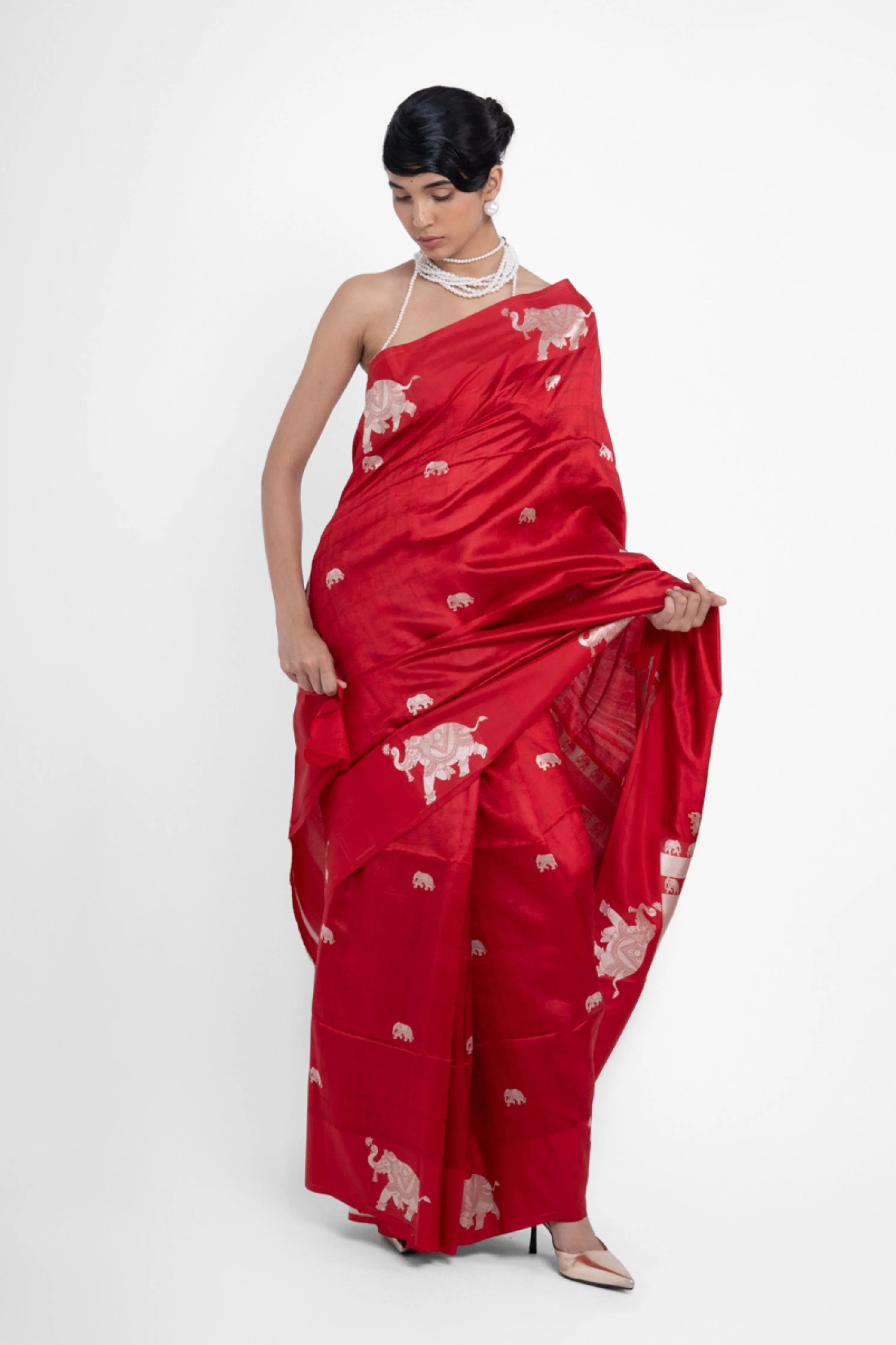 Bandhav Pure Silk Saree