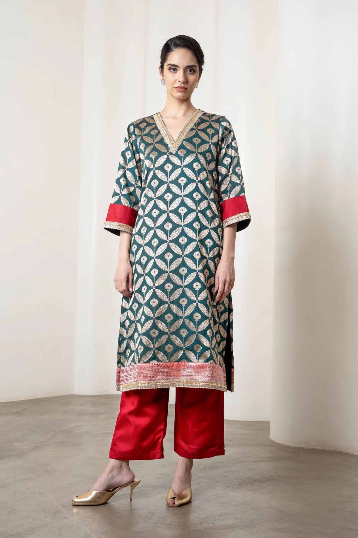 Masoom Kurta Set Green