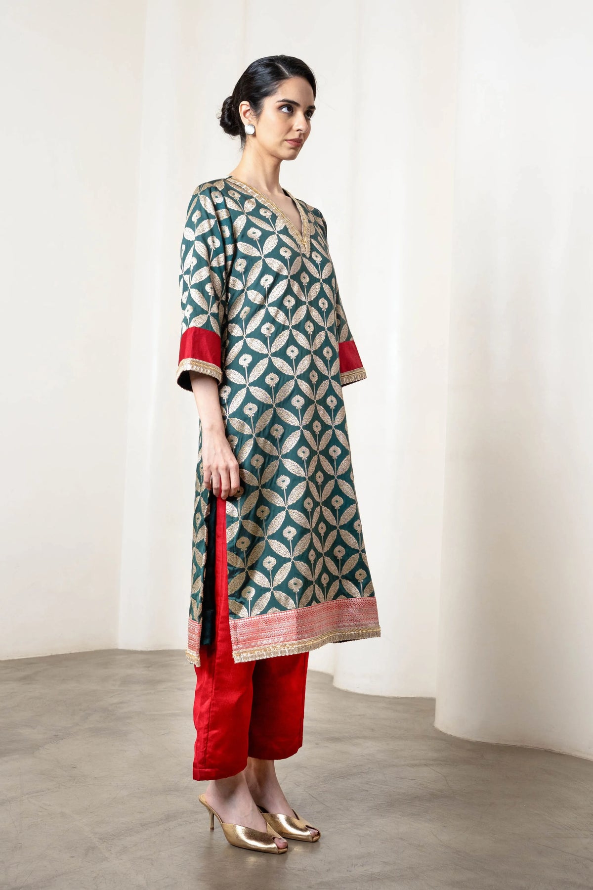Masoom Kurta Set Green