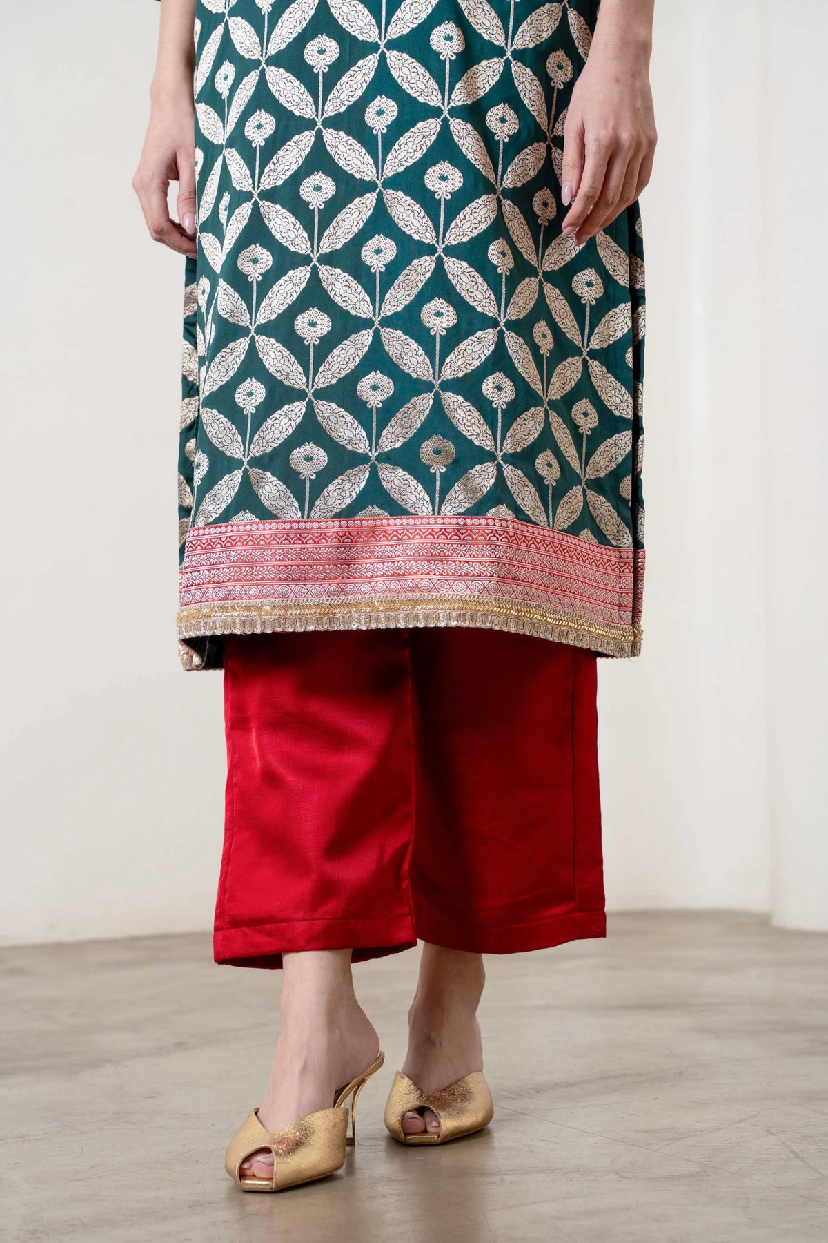 Masoom Kurta Set Green
