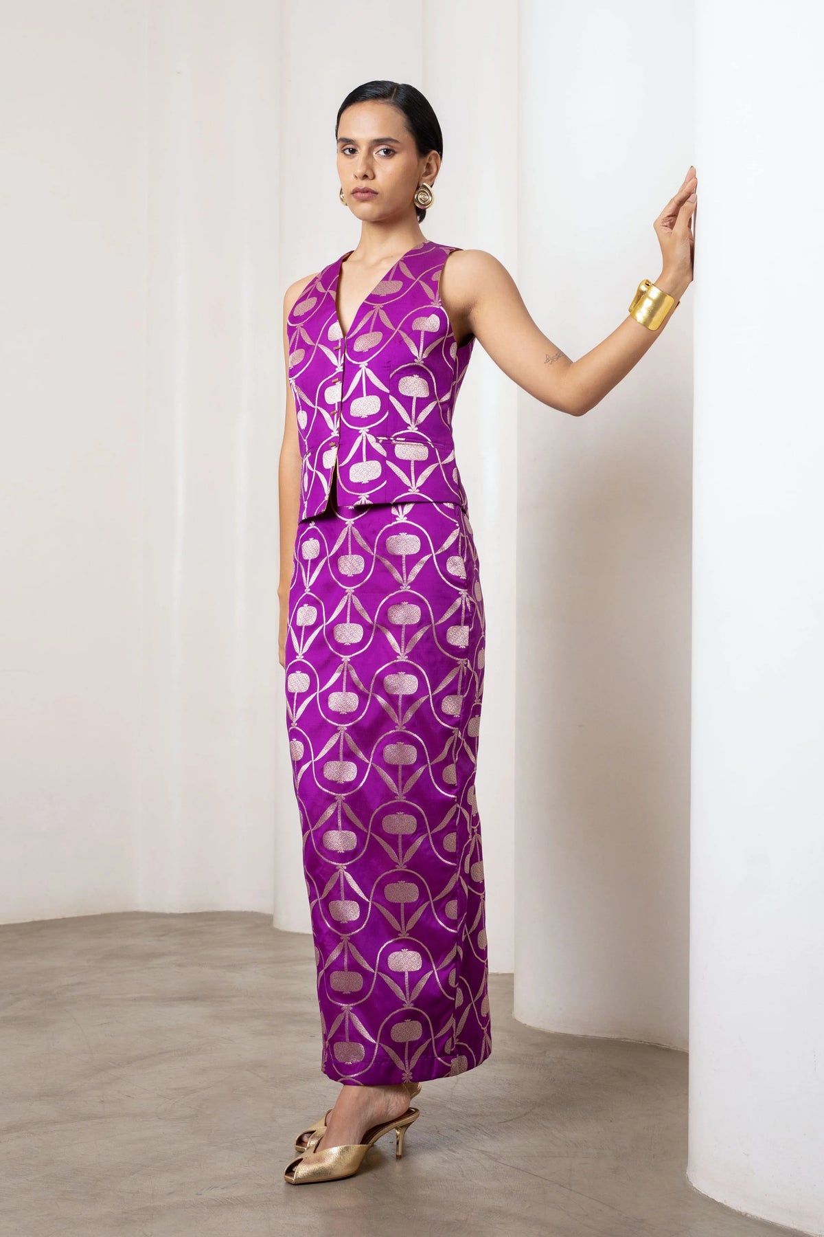 Jamun Skirt Set
