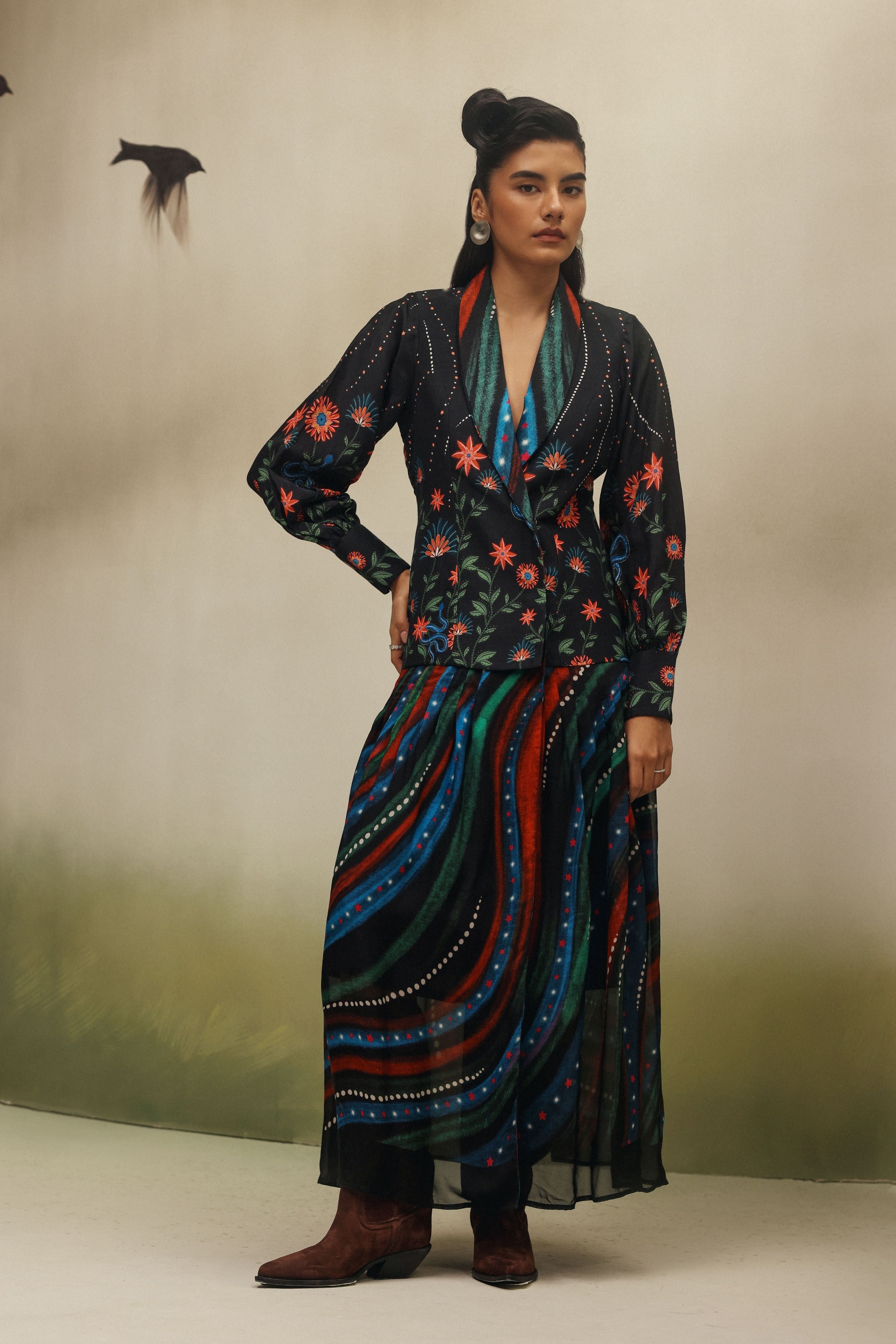 Garden Dancer Avery Maxi Co-Ord Set