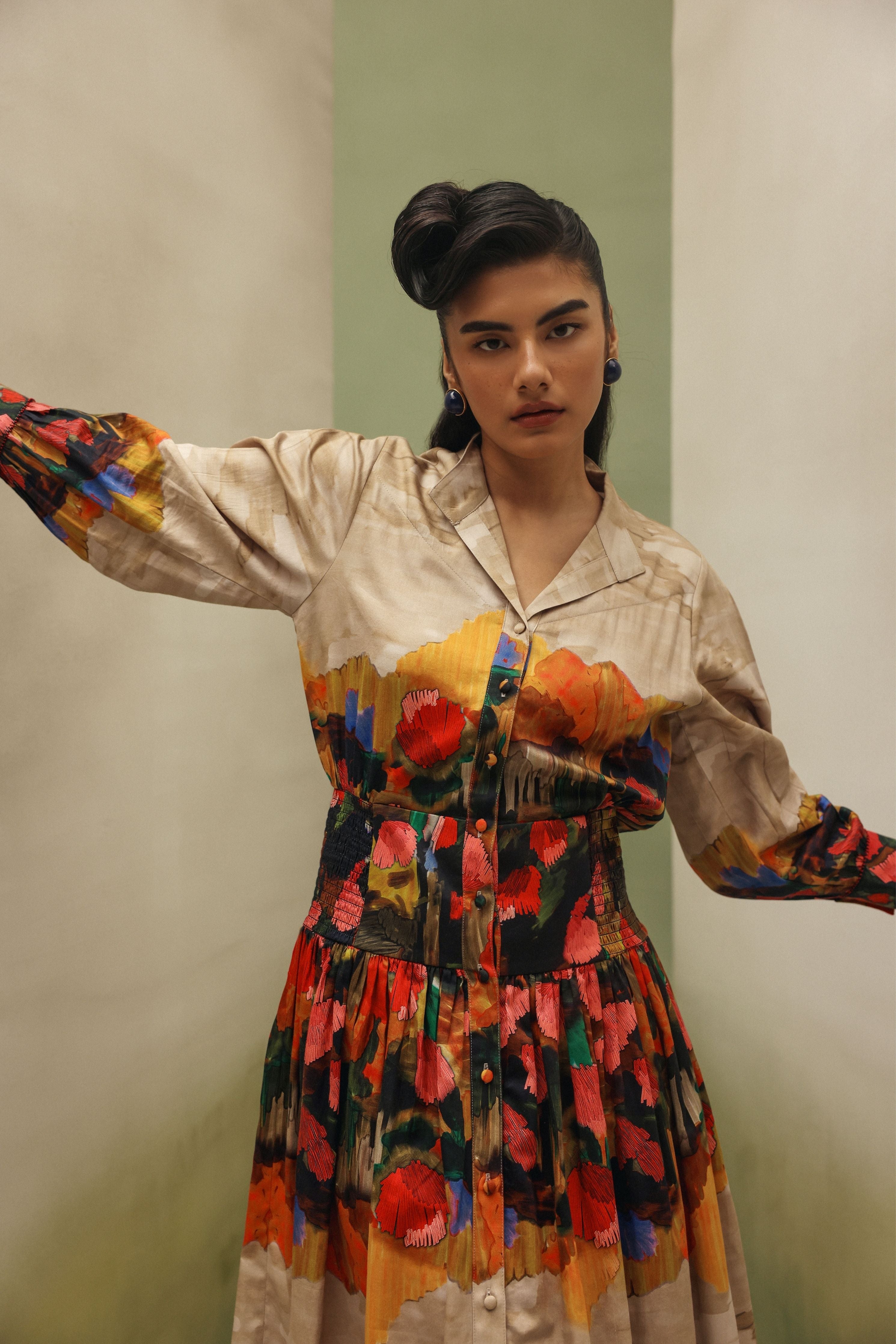 Highland Celia Midi Dress