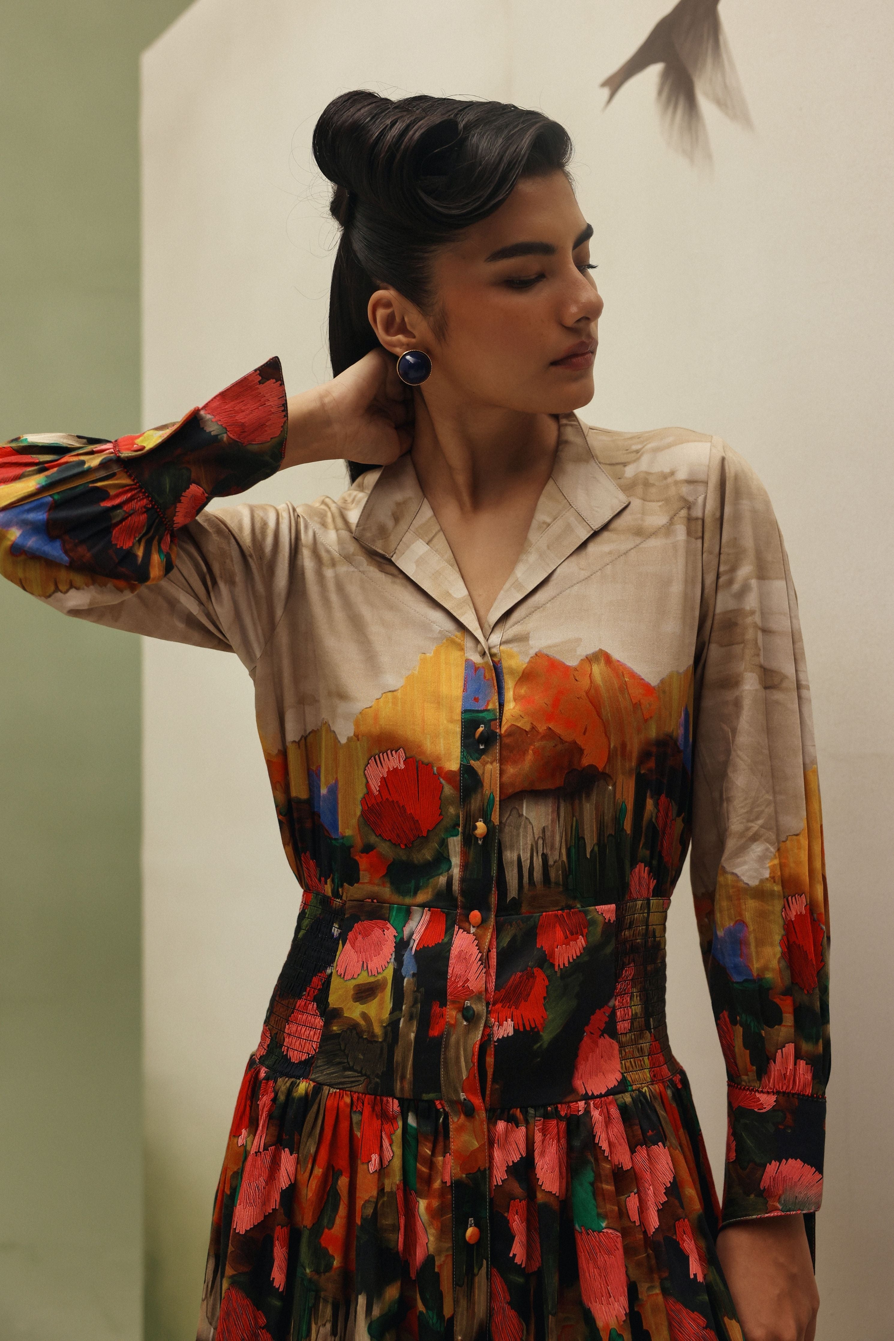 Highland Celia Midi Dress