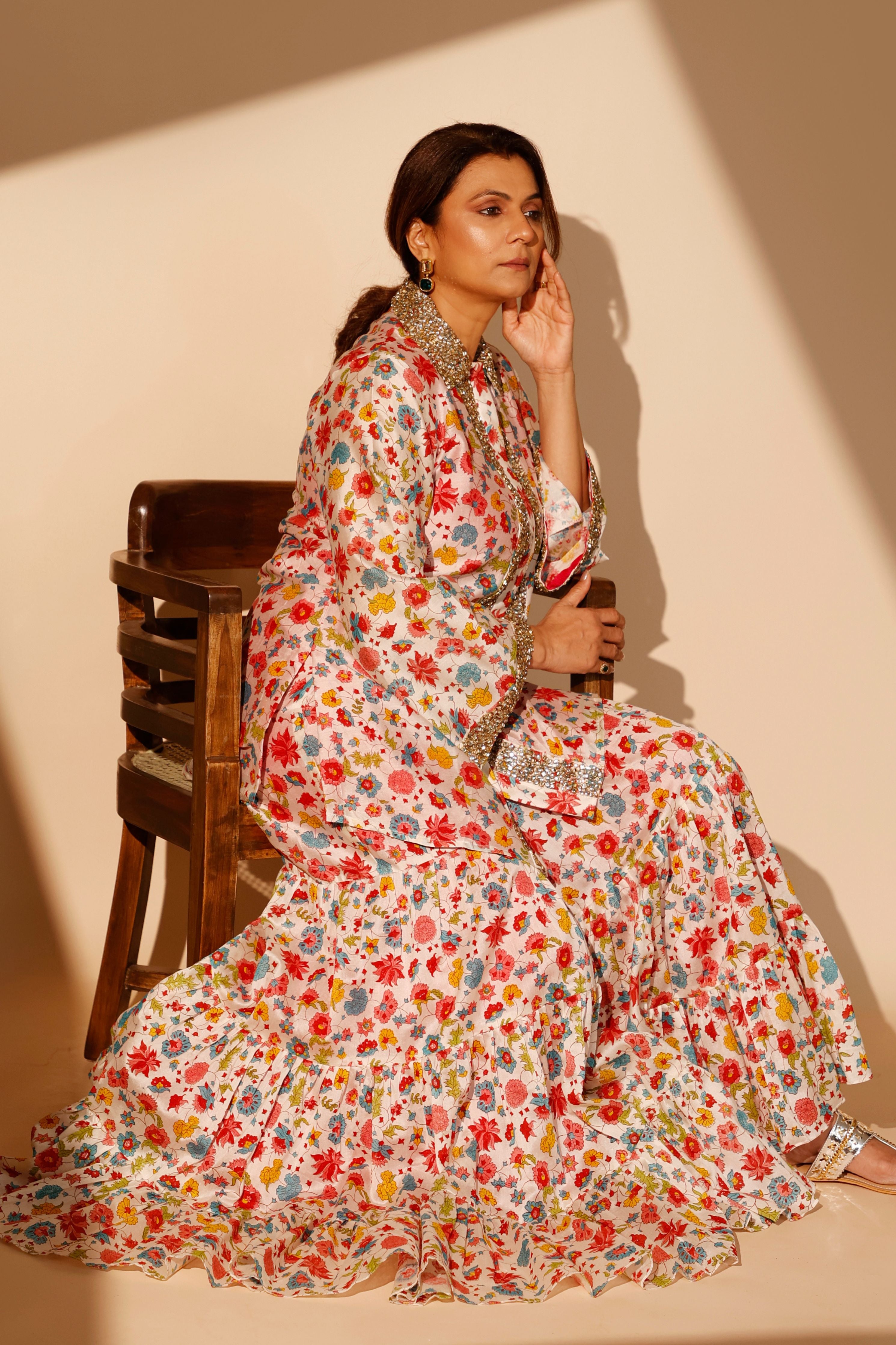 Blossom Sharara Set