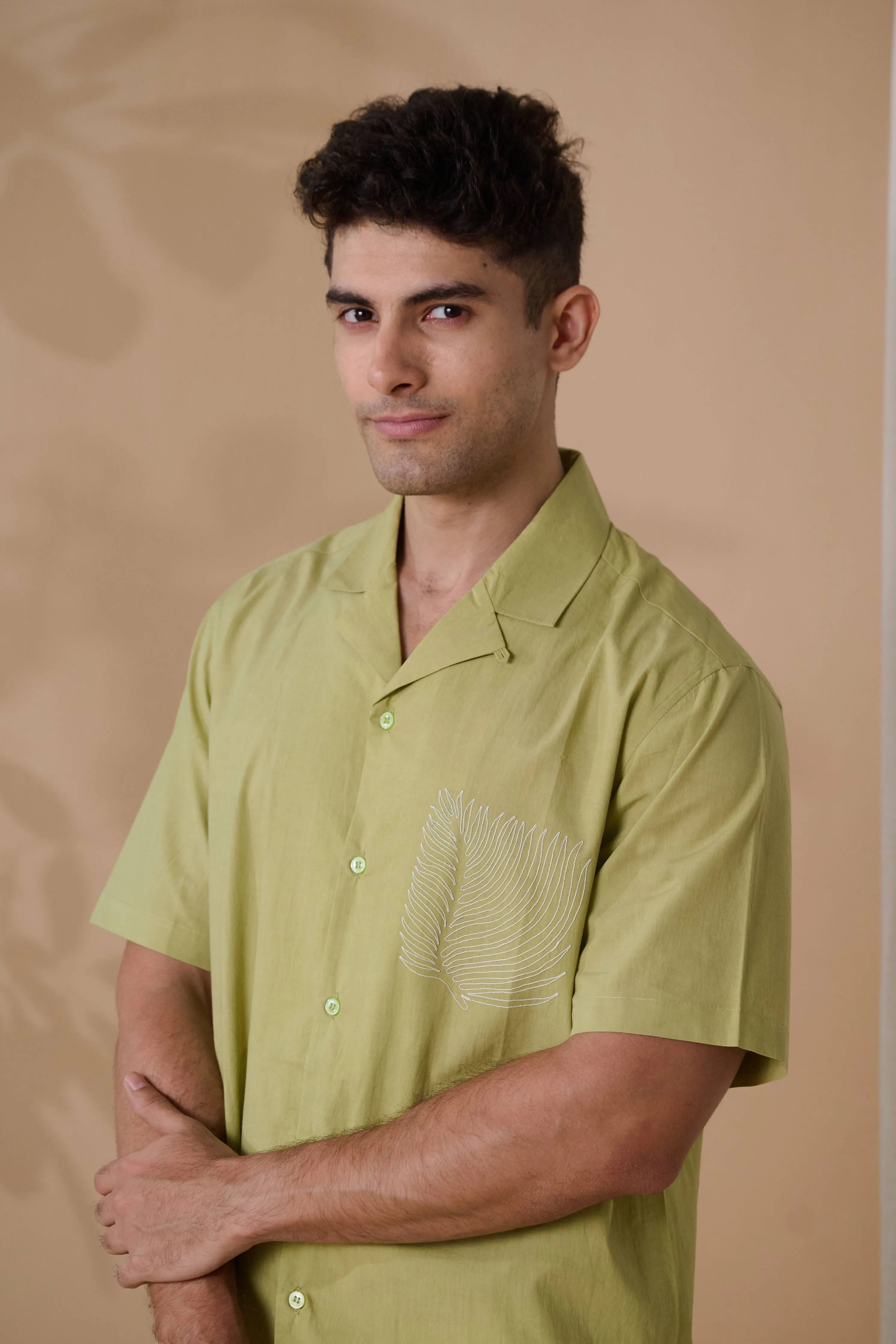 Pista Leaf Organic Cotton Shirt