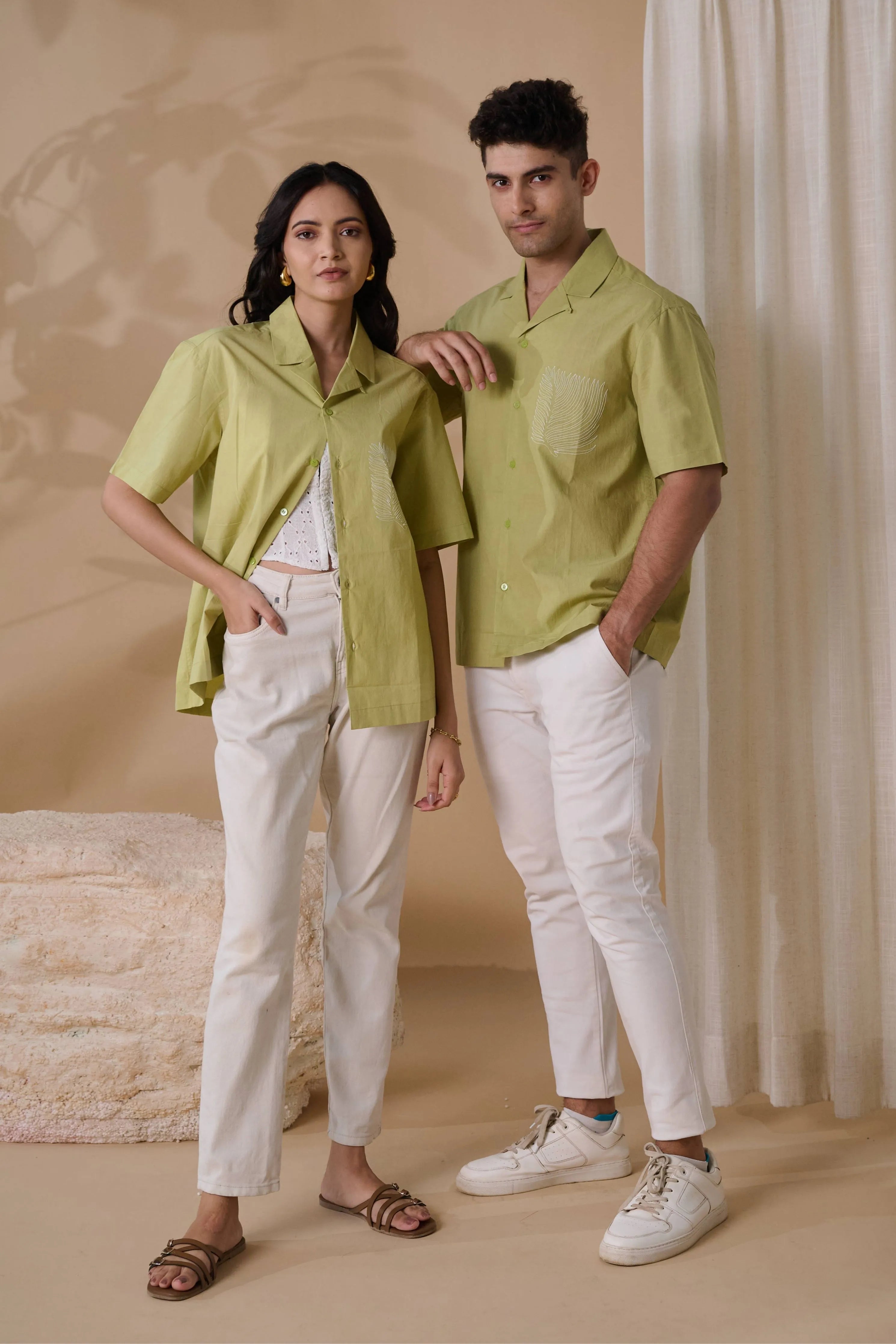Pista Leaf Organic Cotton Shirt