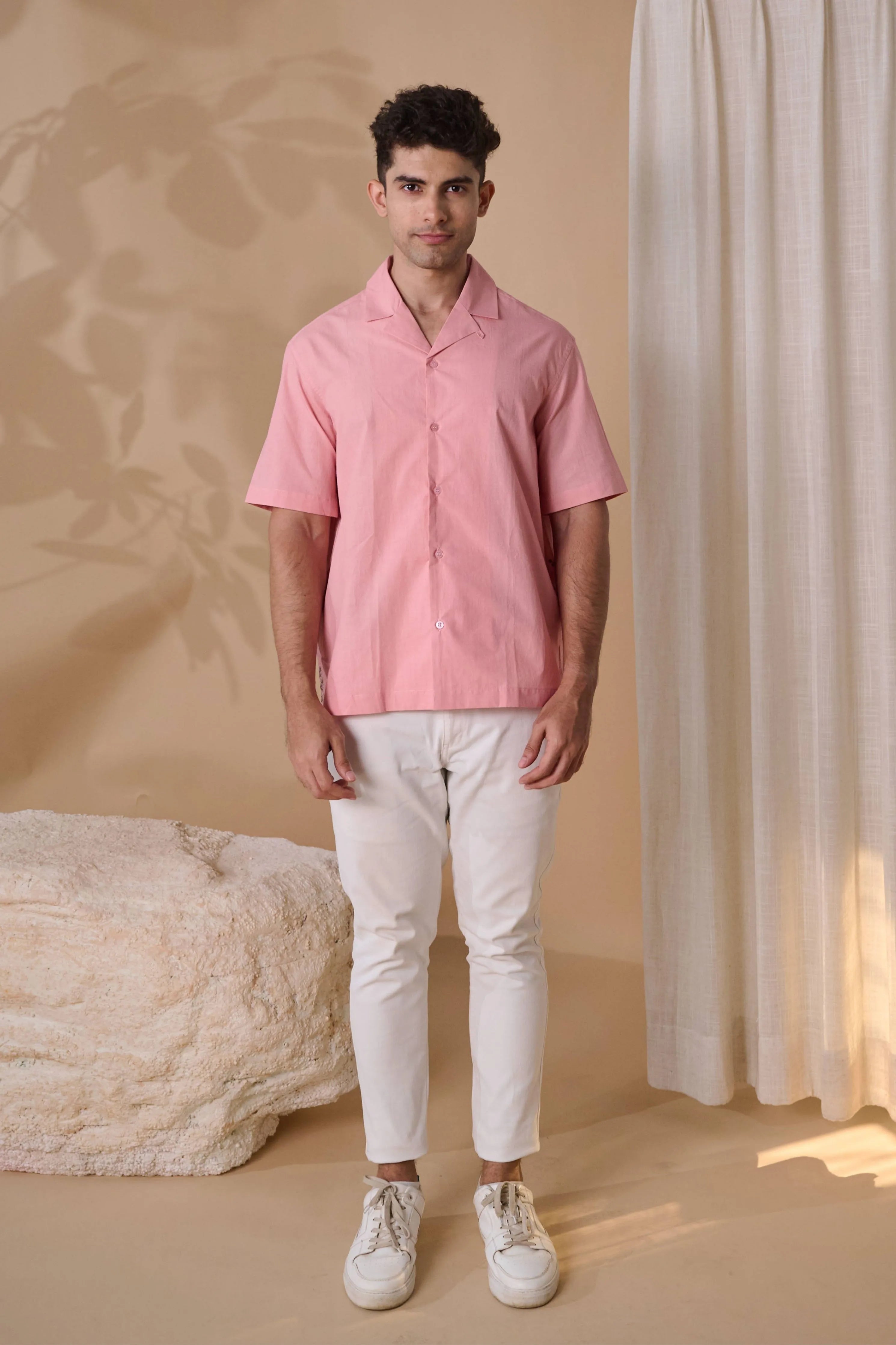 Blush Bloom Organic Cotton Shirt