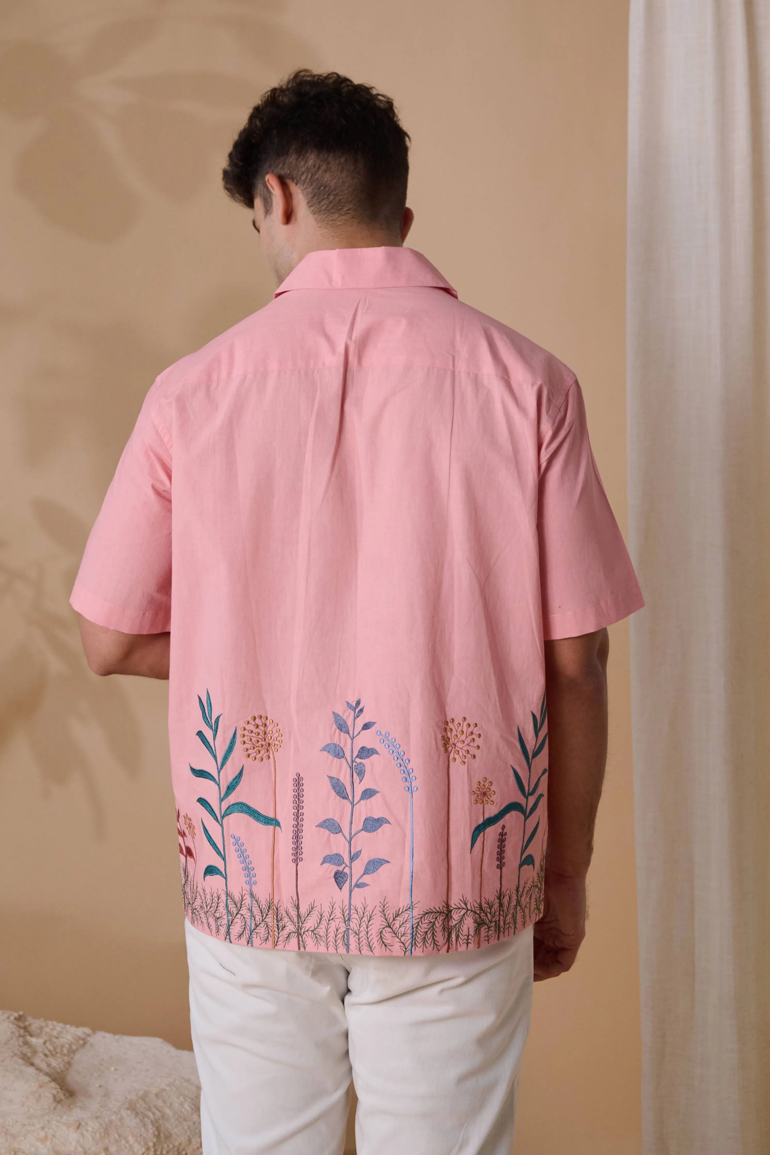 Blush Bloom Organic Cotton Shirt