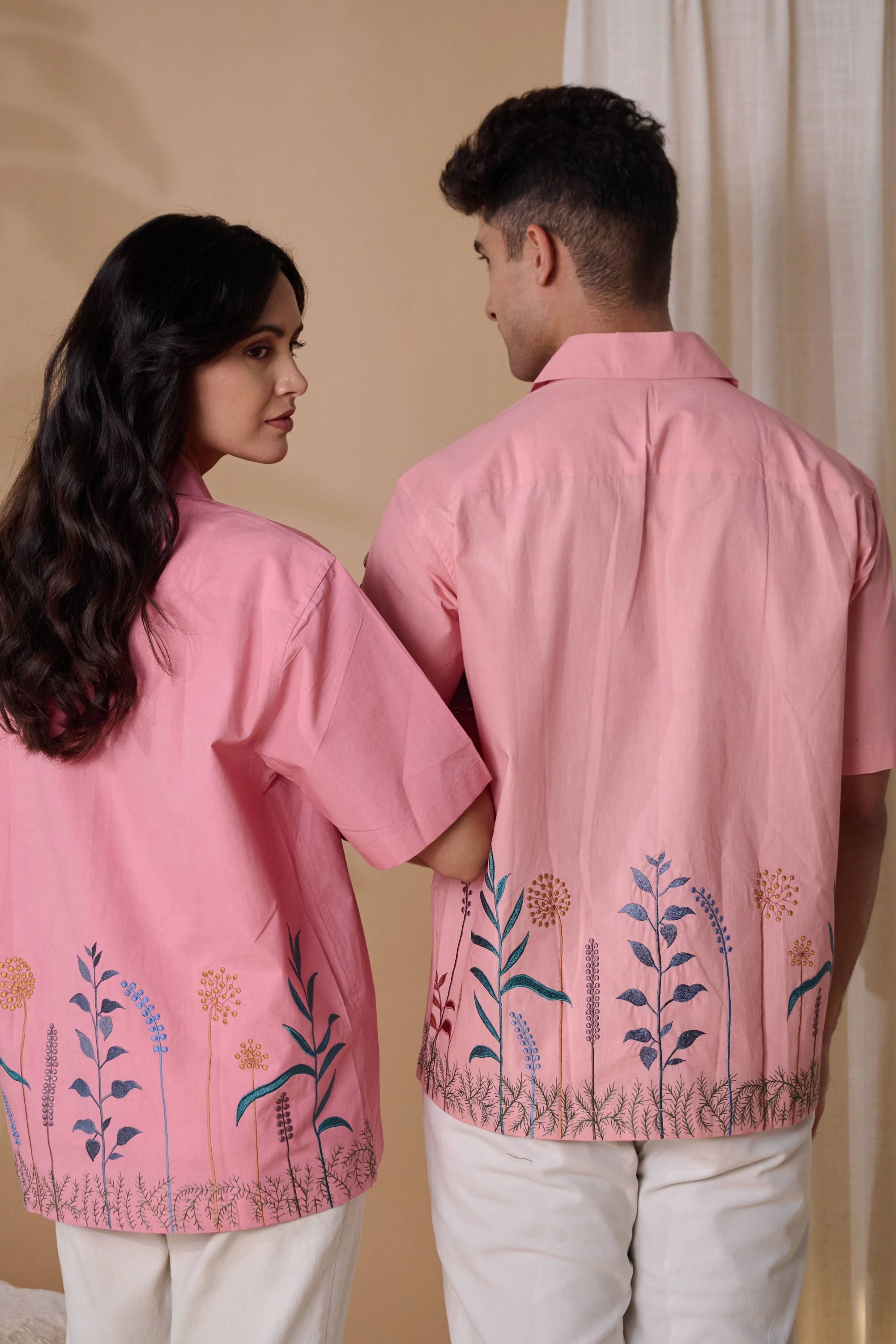 Blush Bloom Organic Cotton Shirt