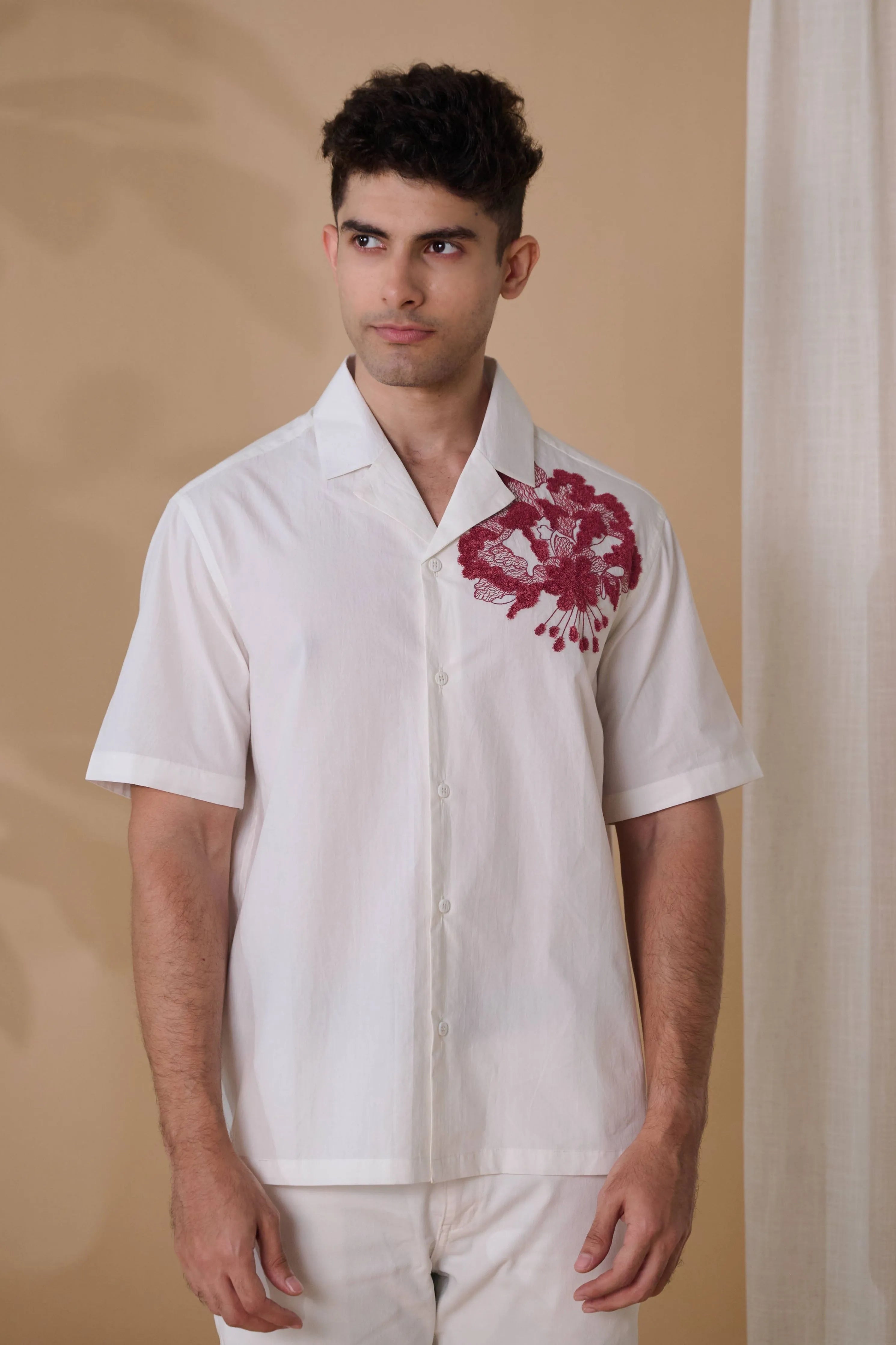 Scarlet Bloom Shirt
