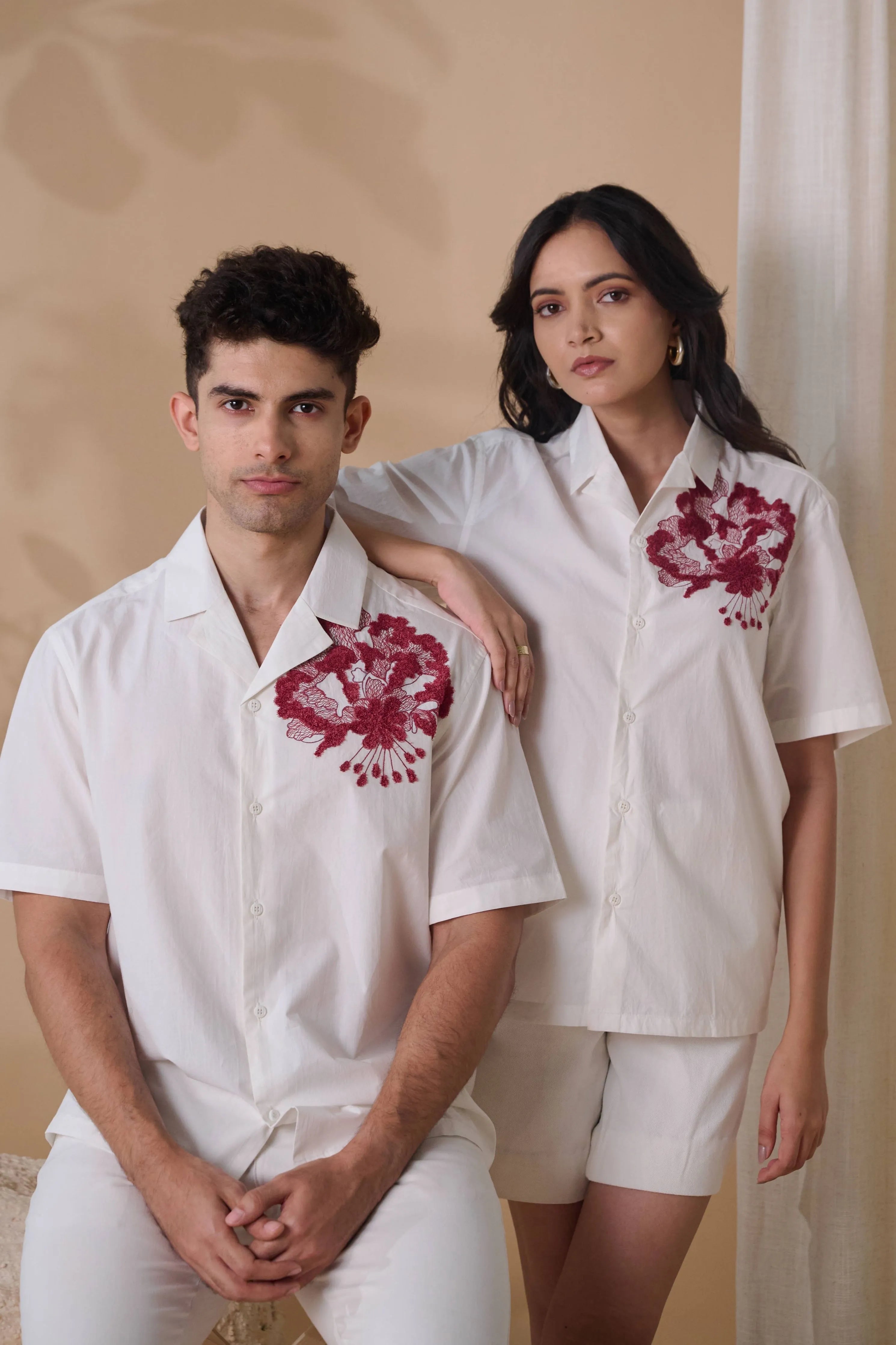 Scarlet Bloom Shirt