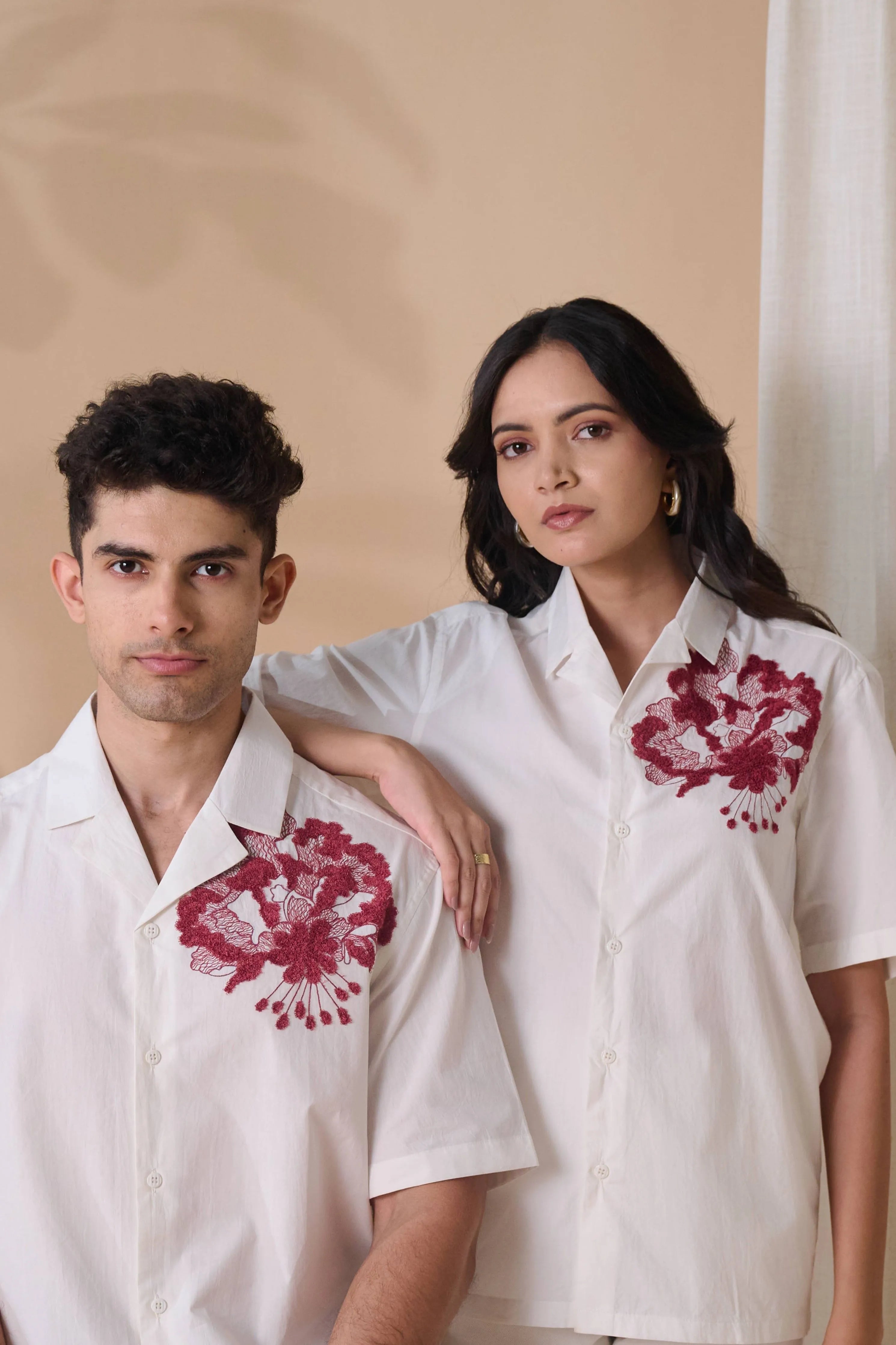 Scarlet Bloom Shirt