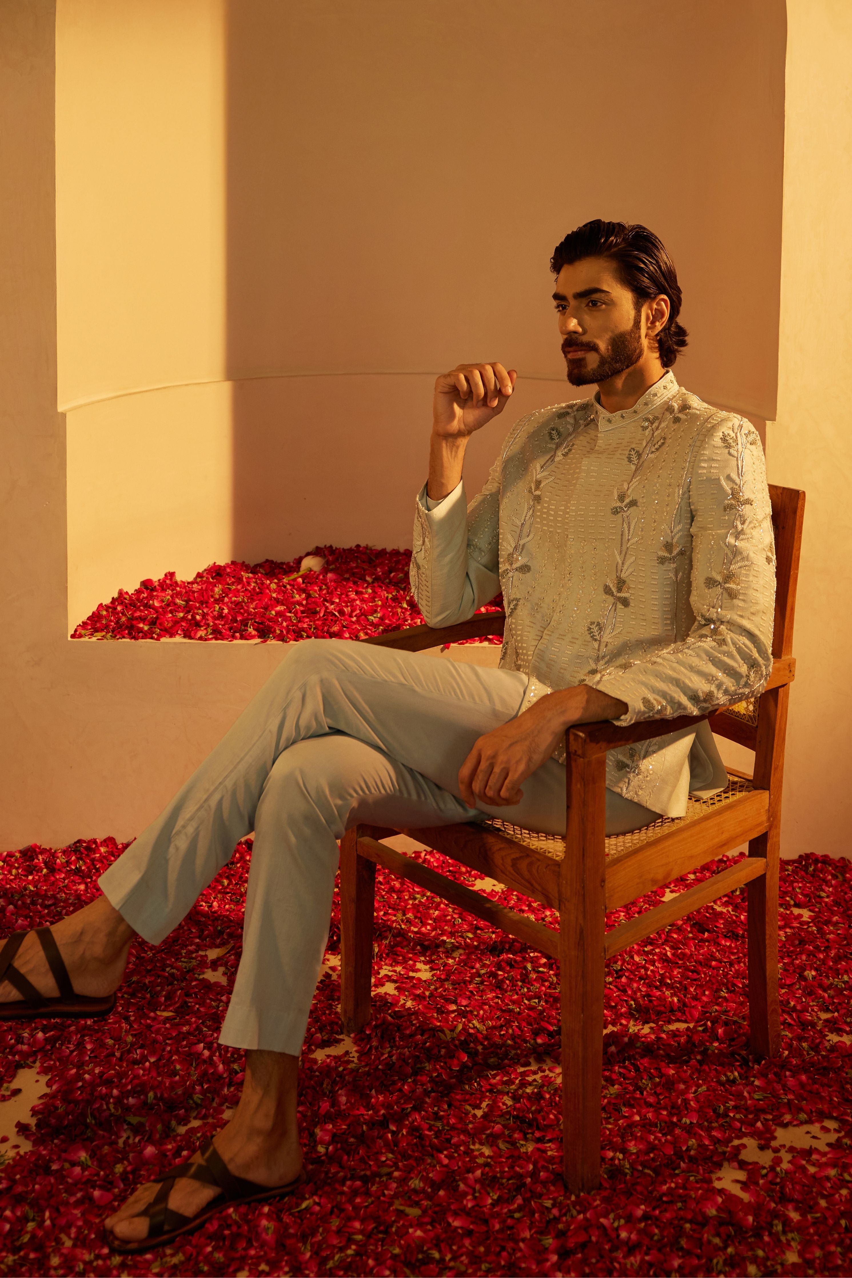 Ikshaan Bandgala Set