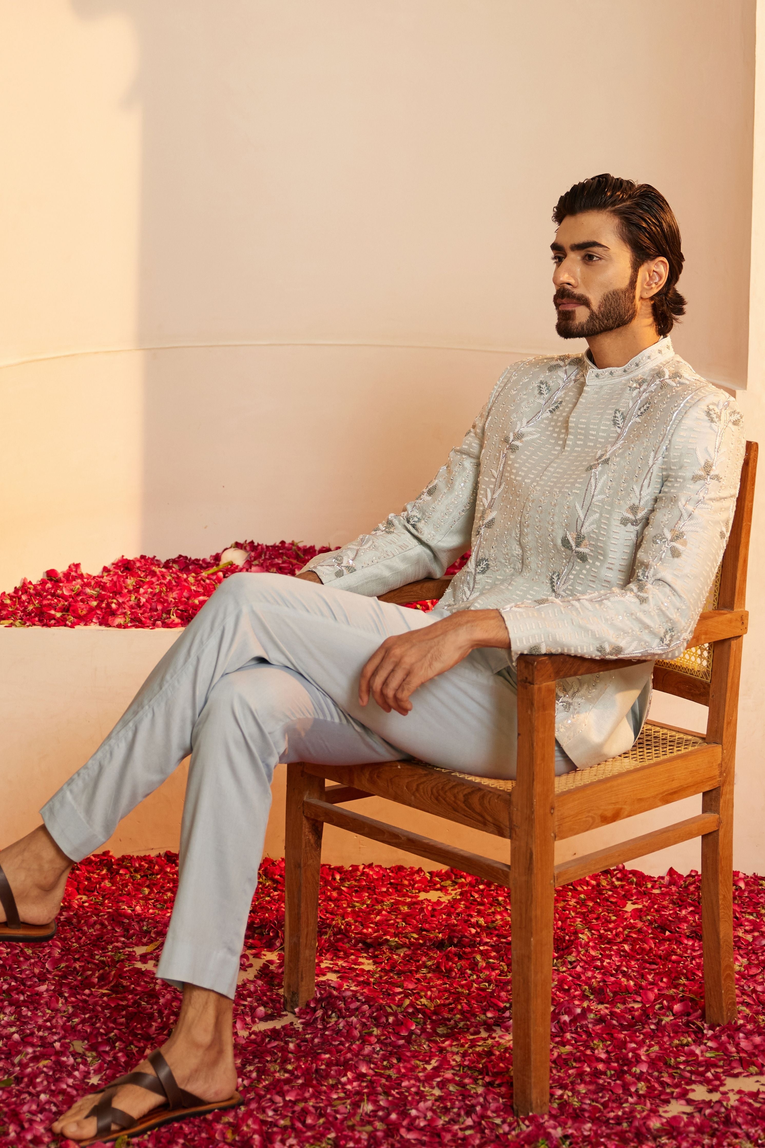 Ikshaan Bandgala Set