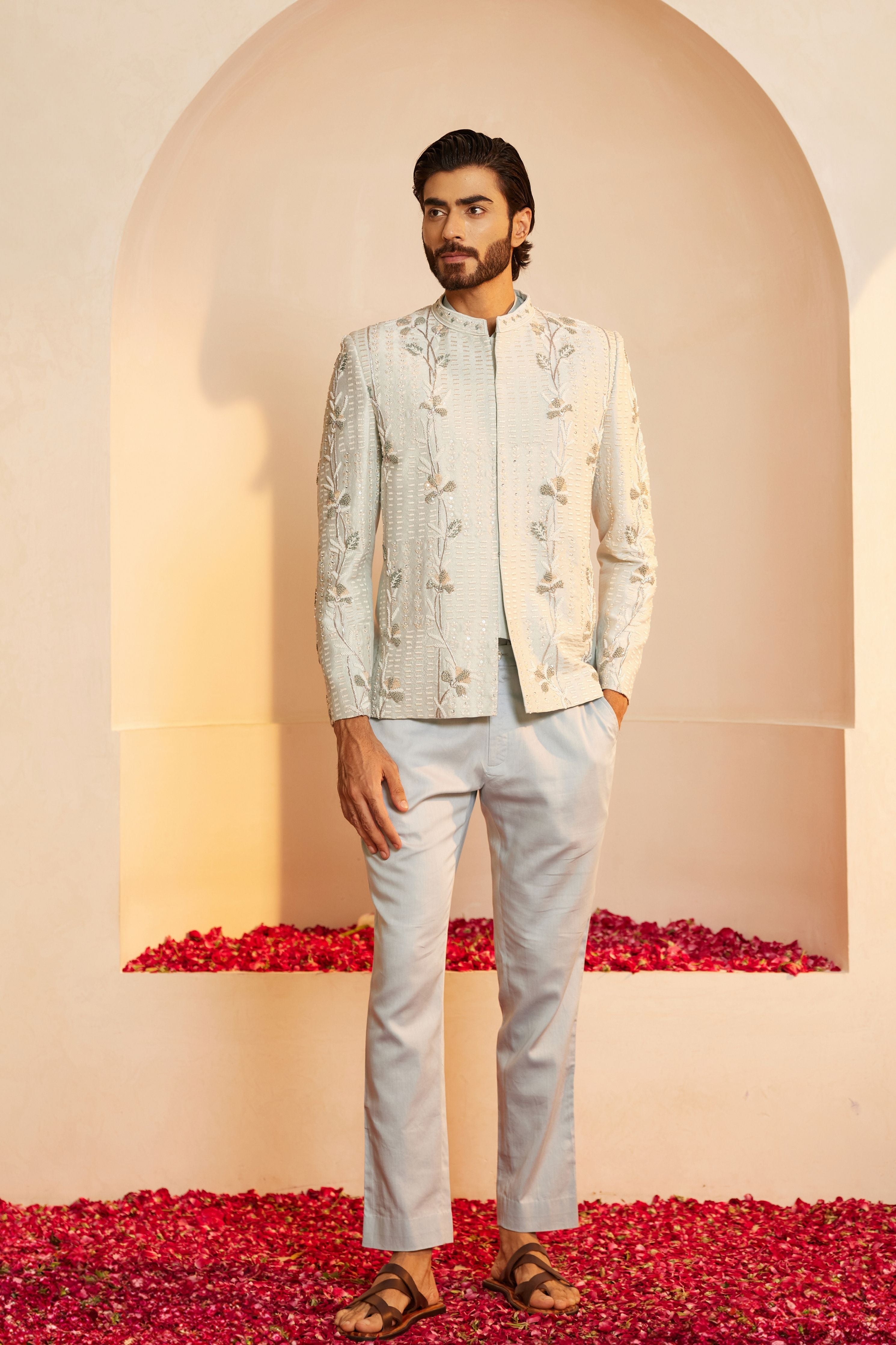 Ikshaan Bandgala Set