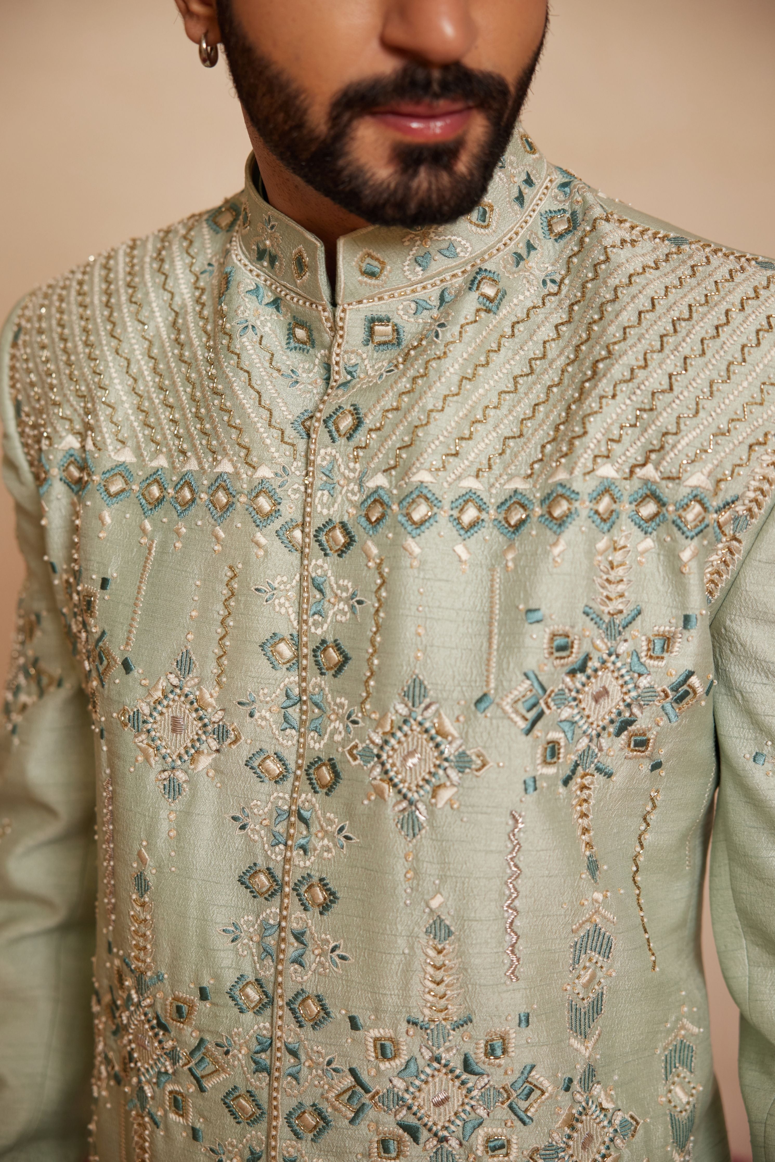 Cyan Bandgala Set