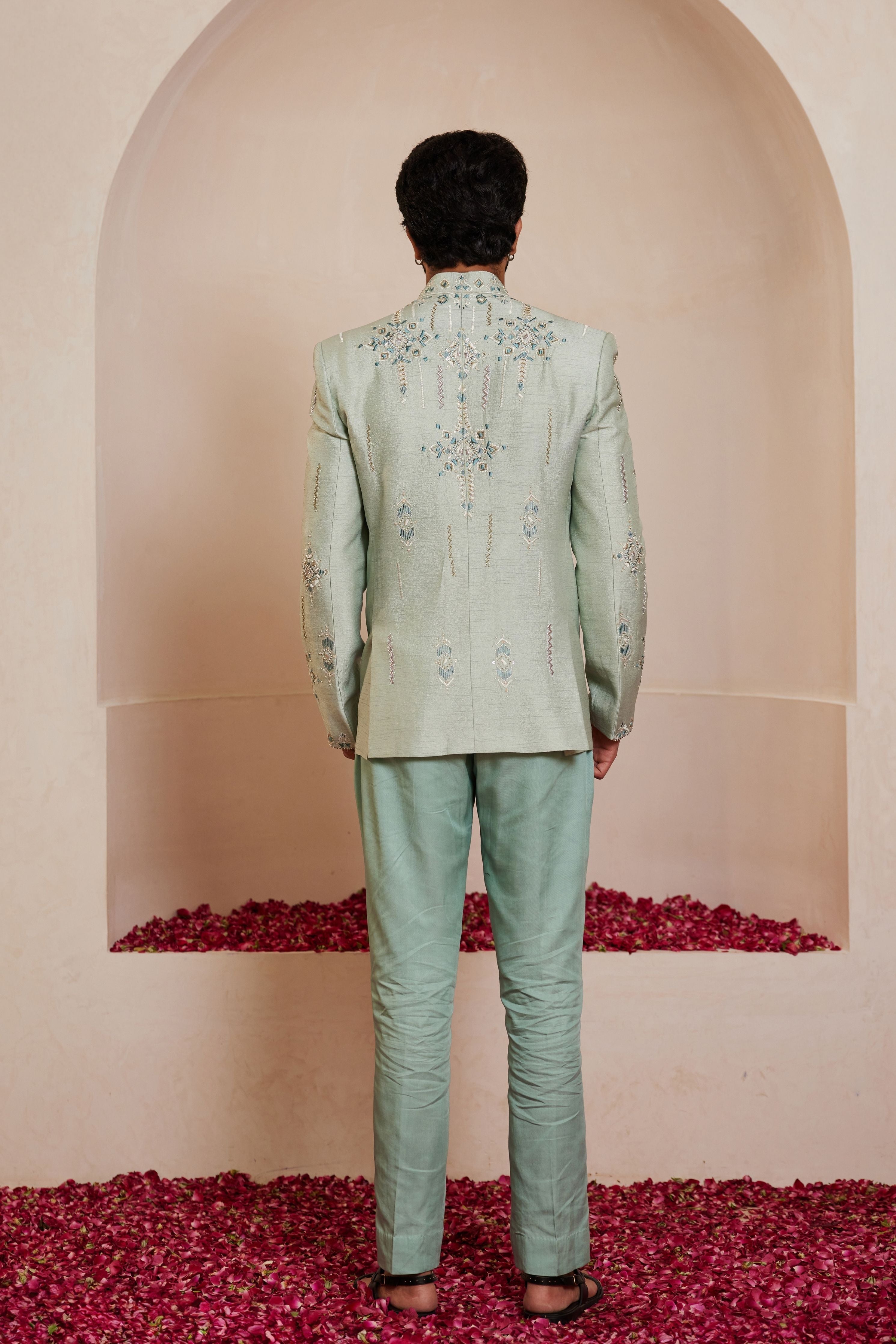 Cyan Bandgala Set
