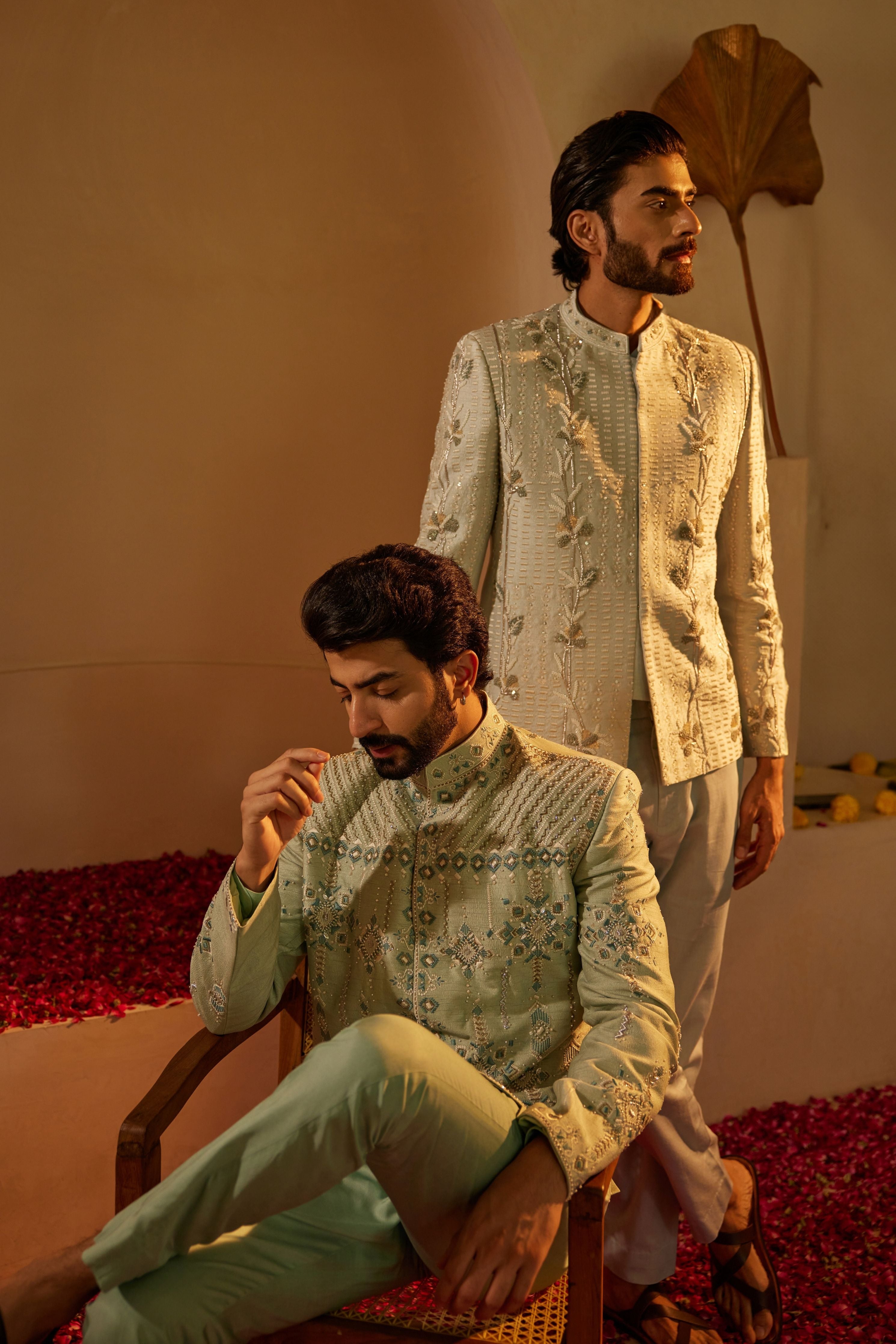 Cyan Bandgala Set