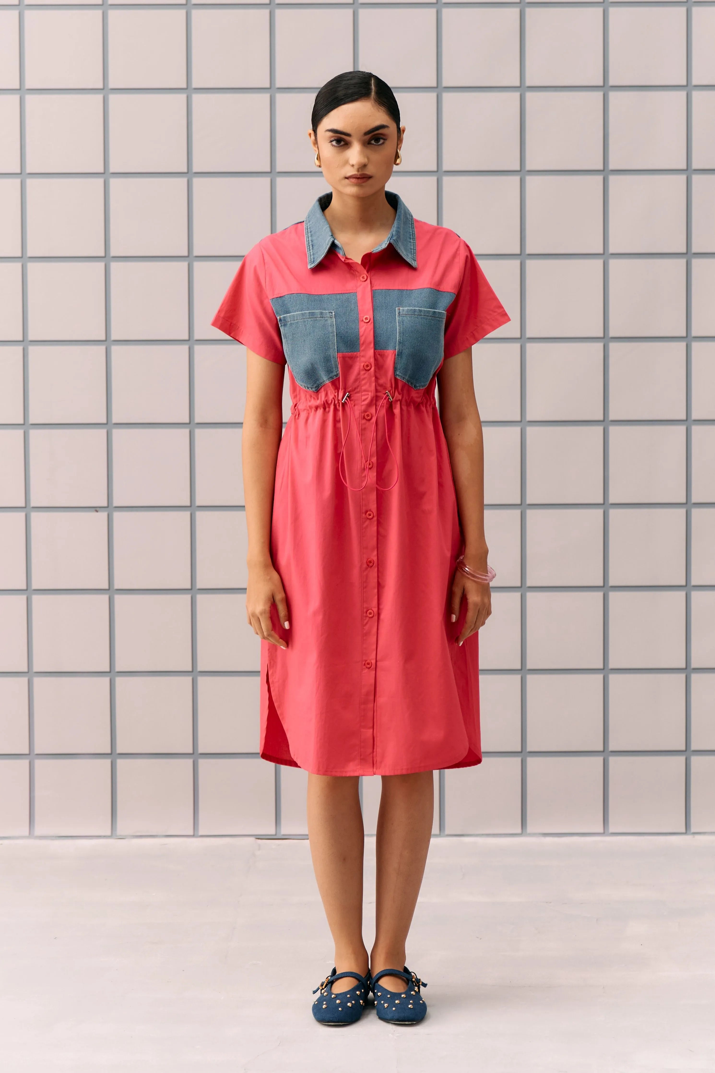Fuscia Alles Dress