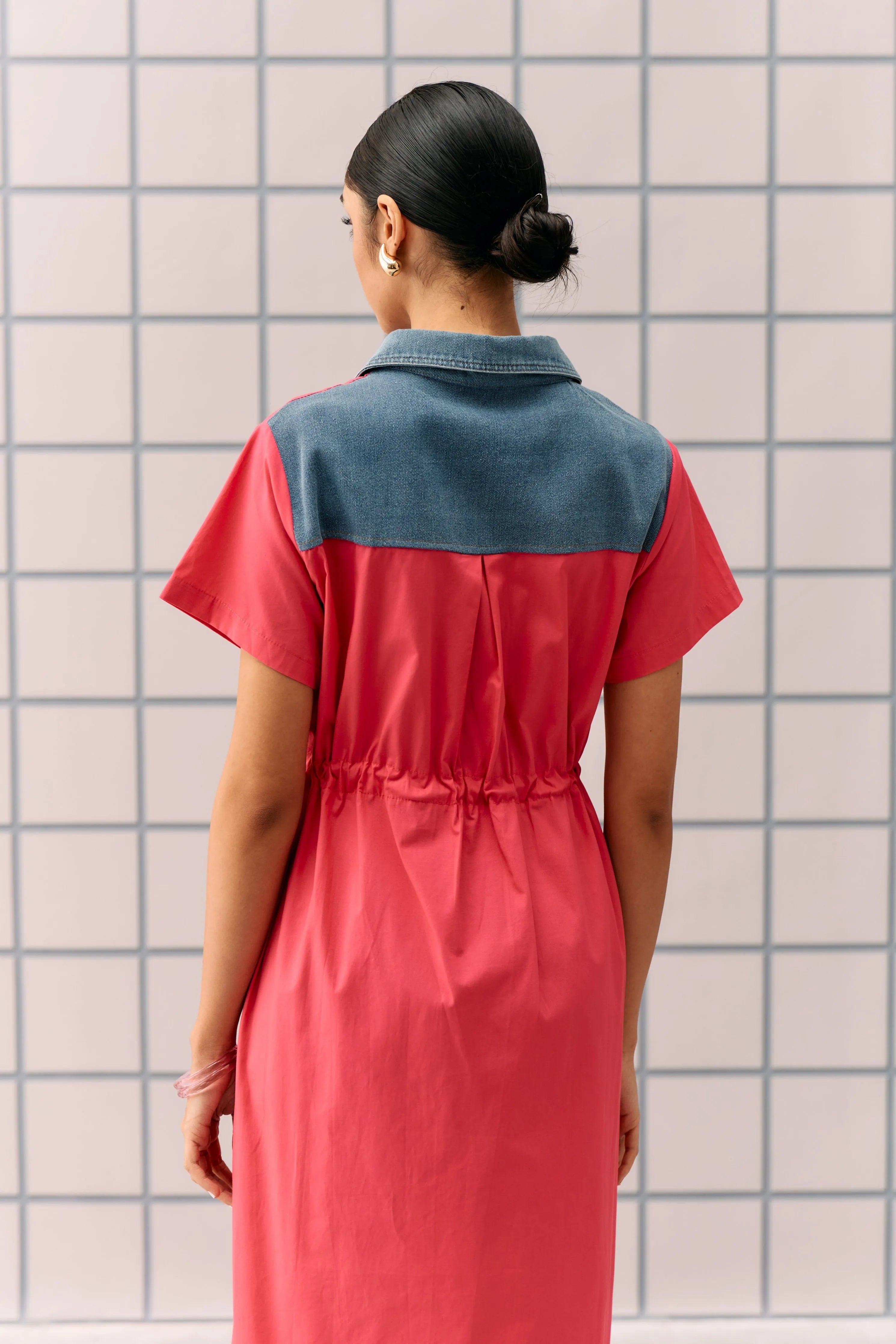 Fuscia Alles Dress