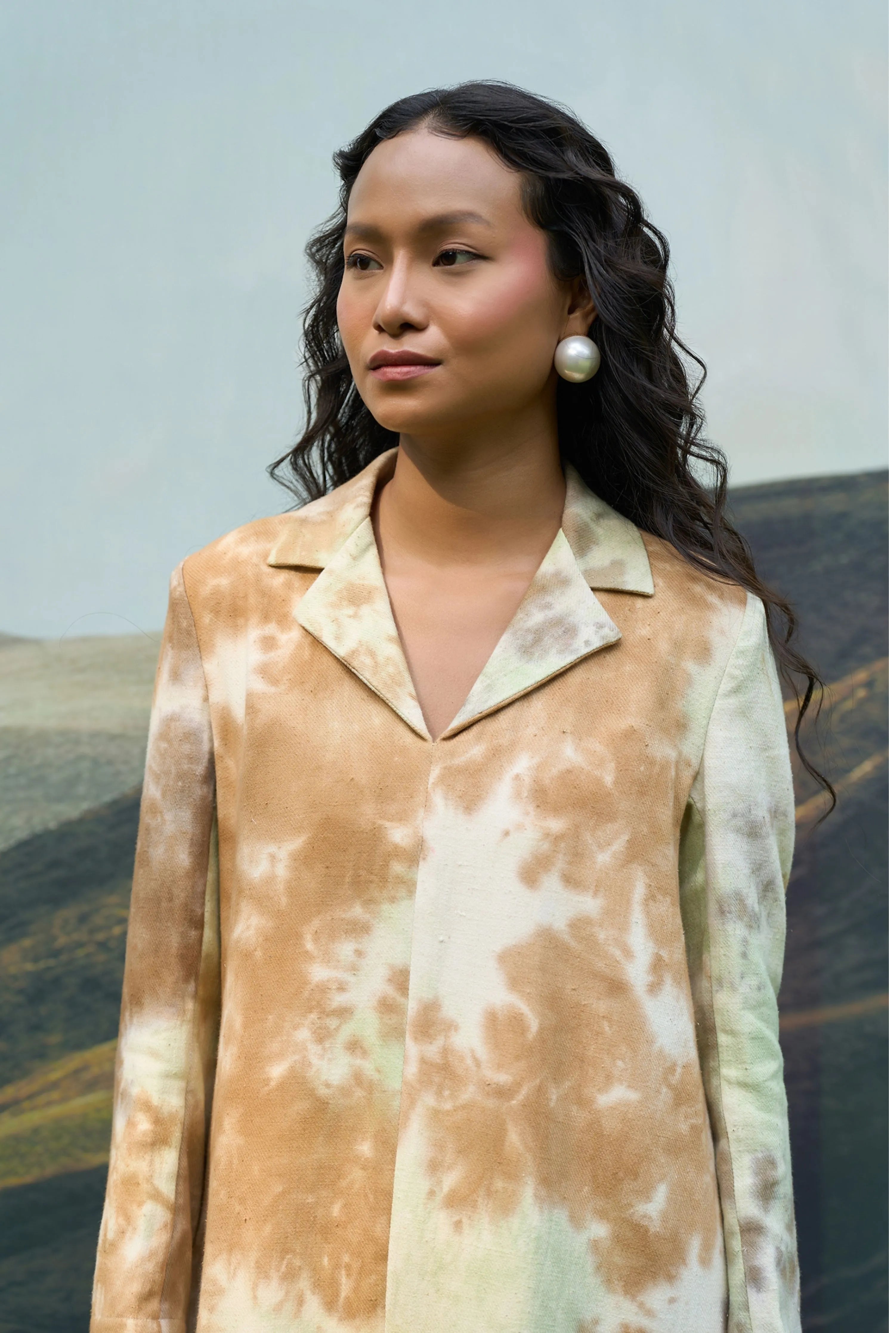 Forest Denim Blazer Dress