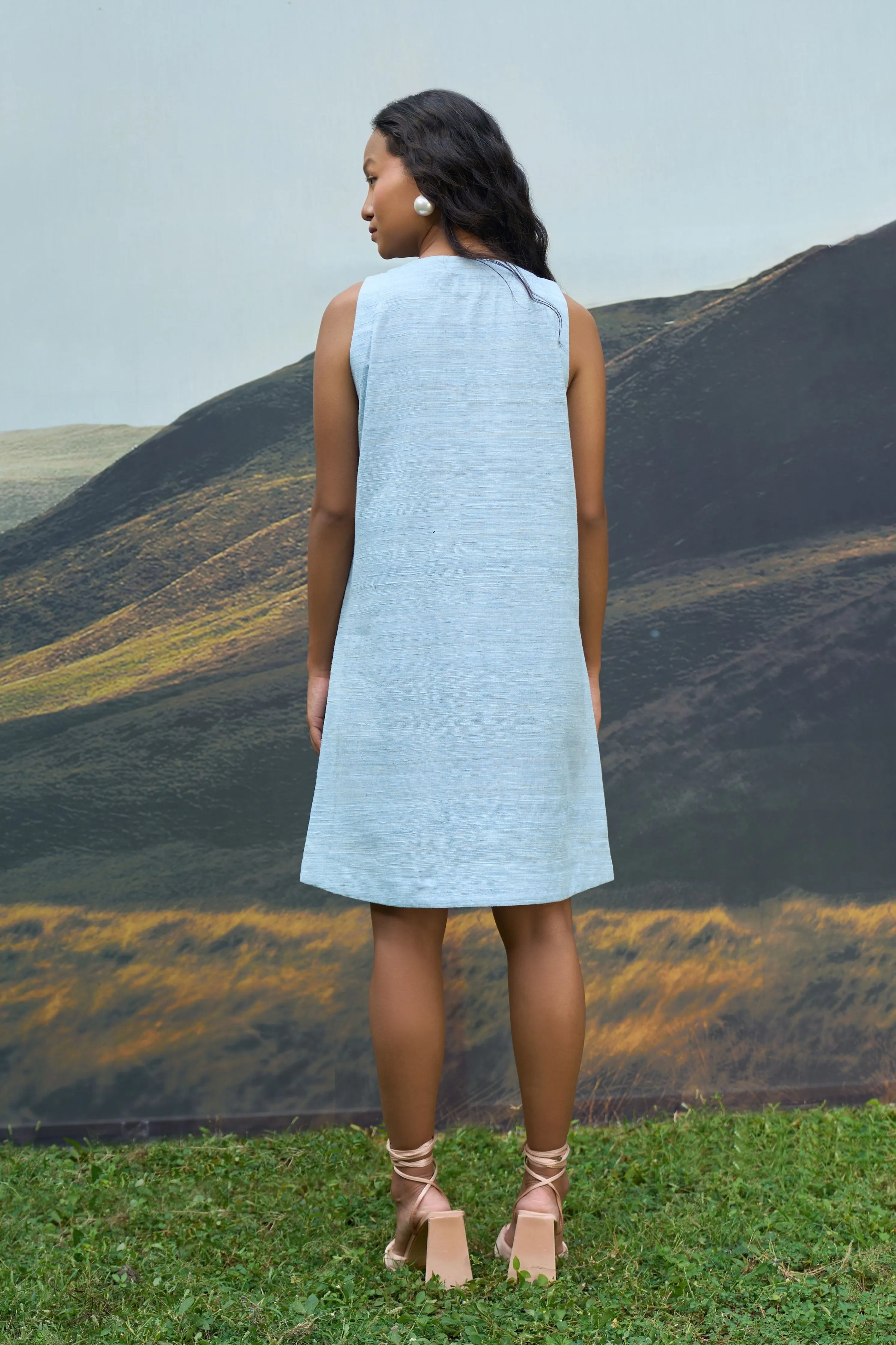 Petal Sleeveless Dress