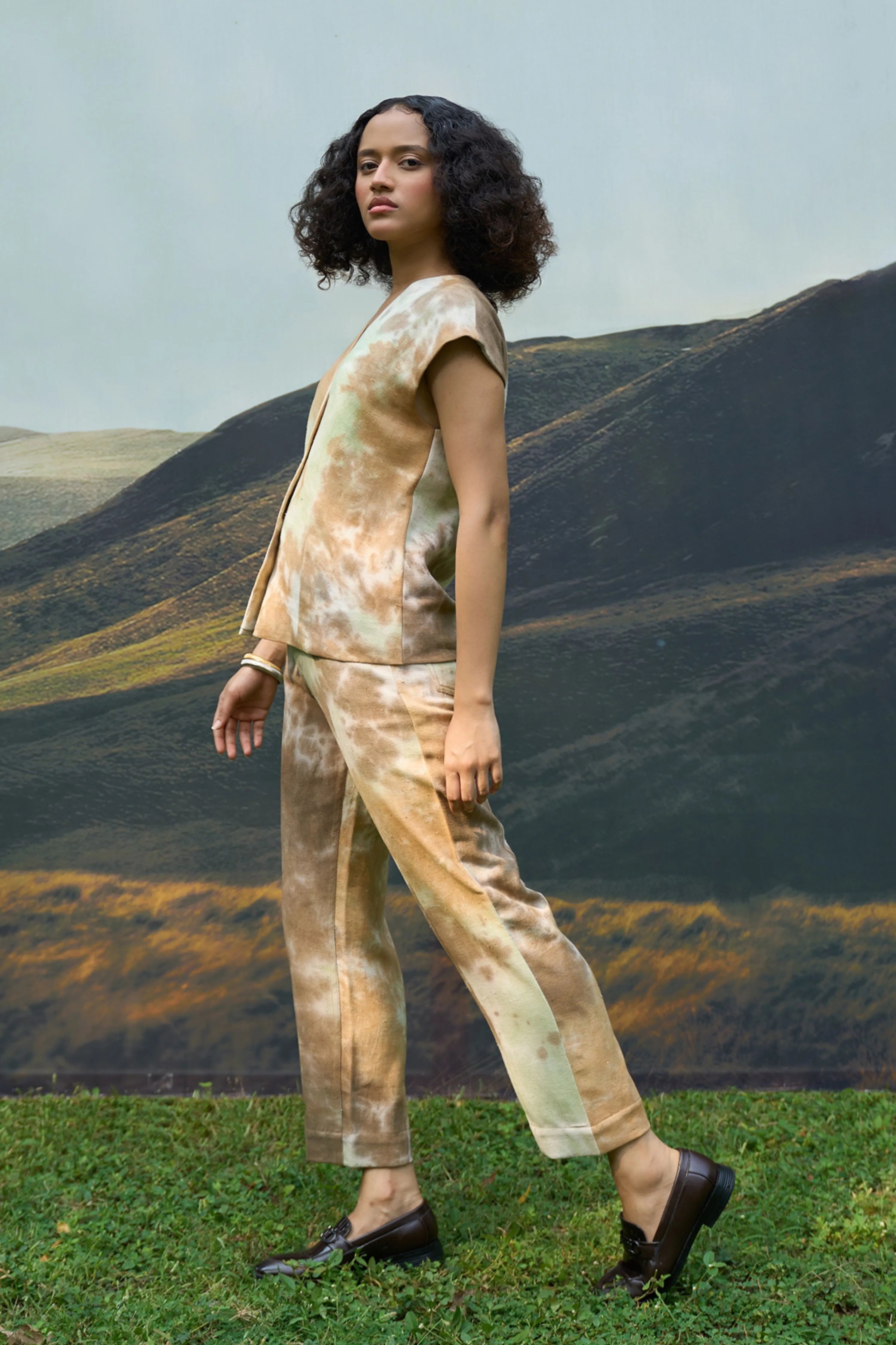 Forest Denim Pants