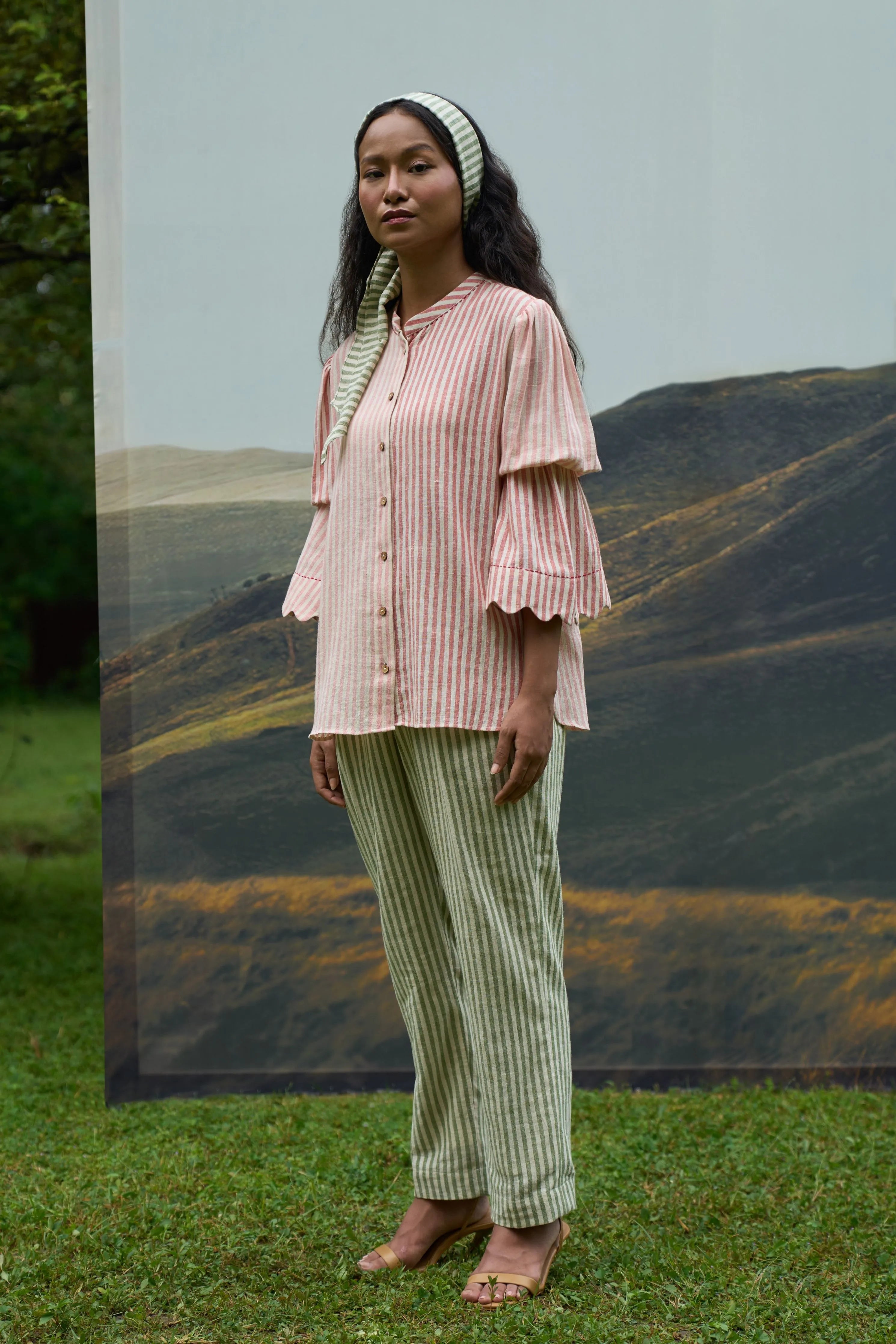 Scarlet Scallop Top