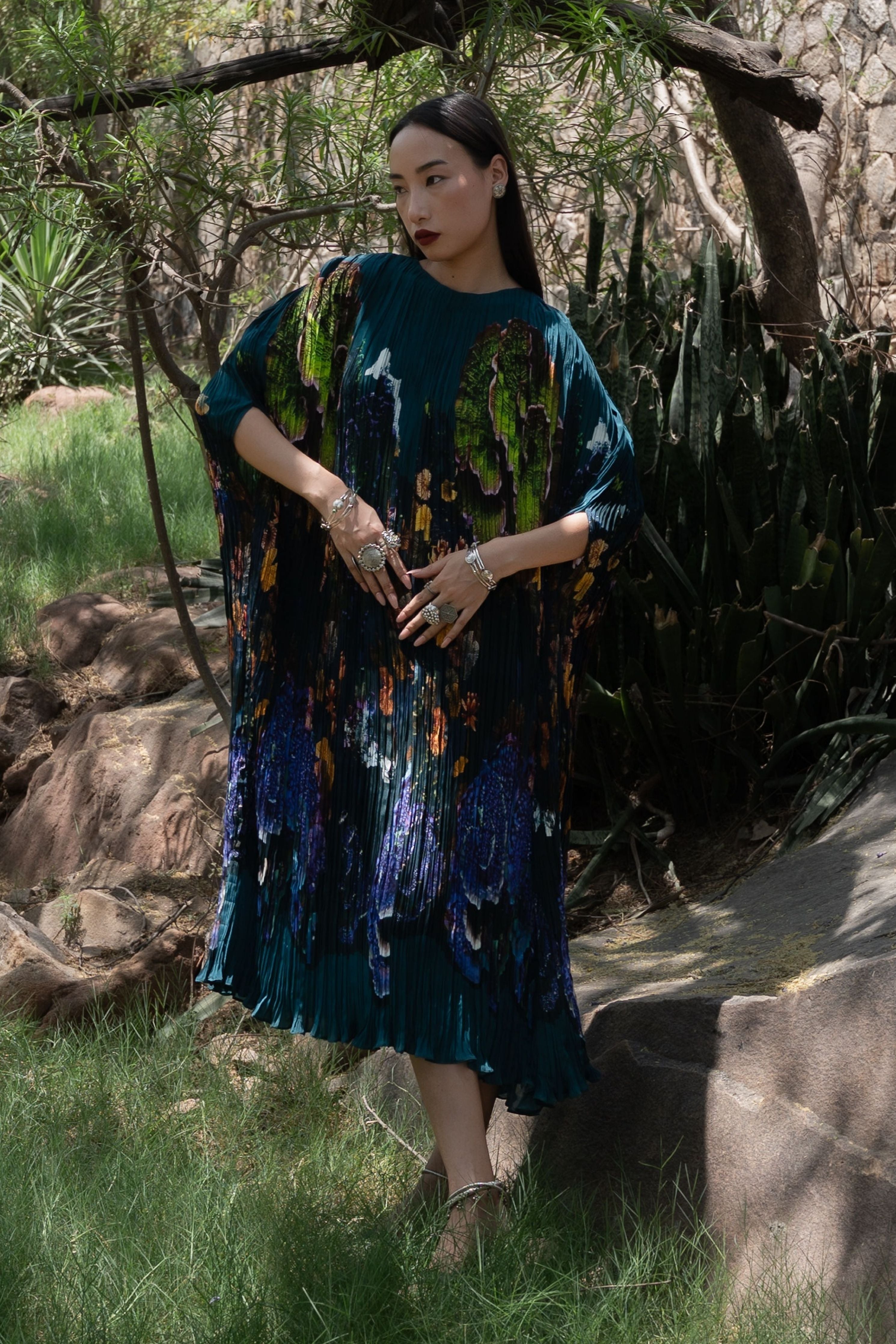 Bloom Kaftan Dress