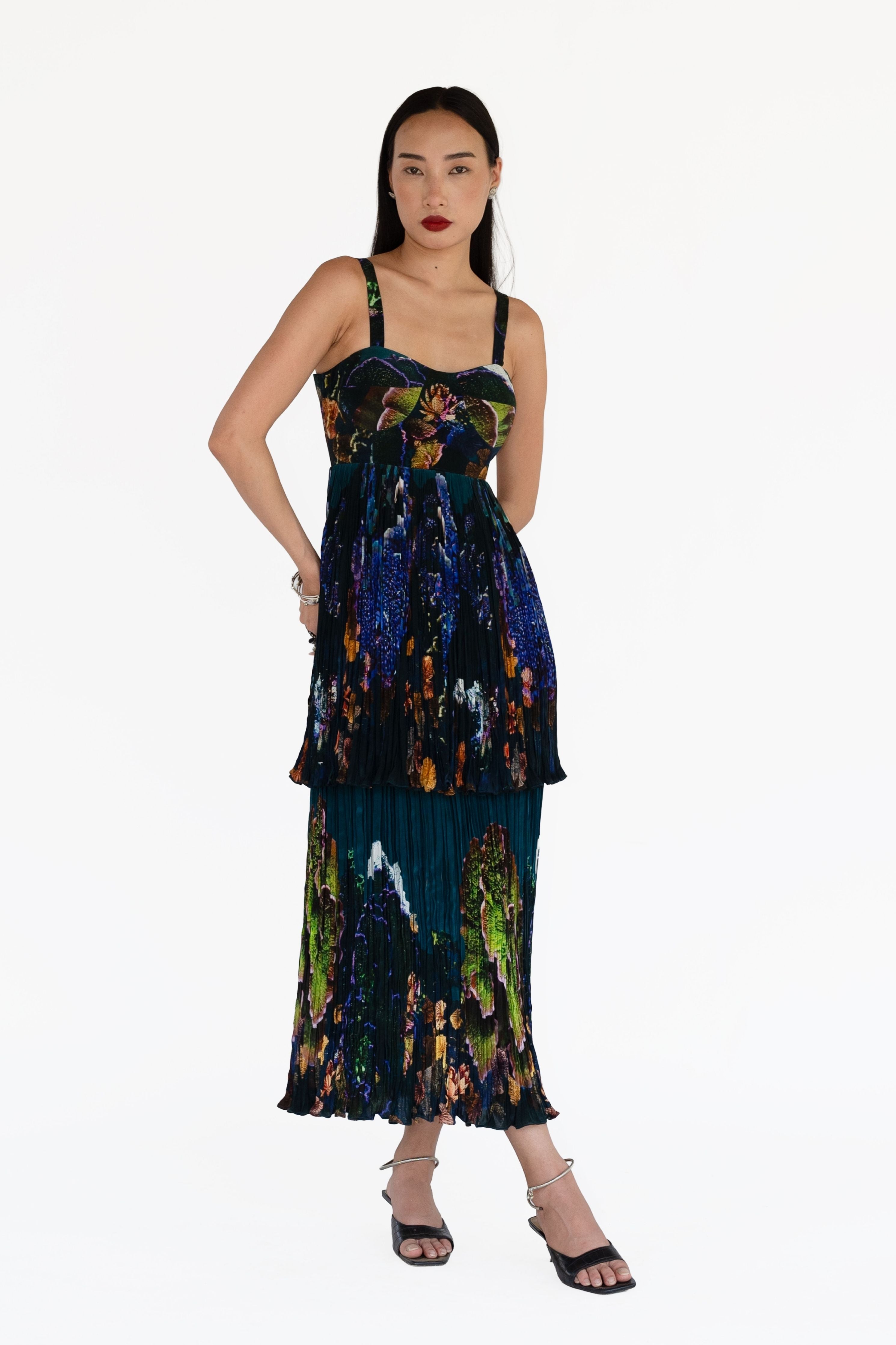 Blue Lily Dress