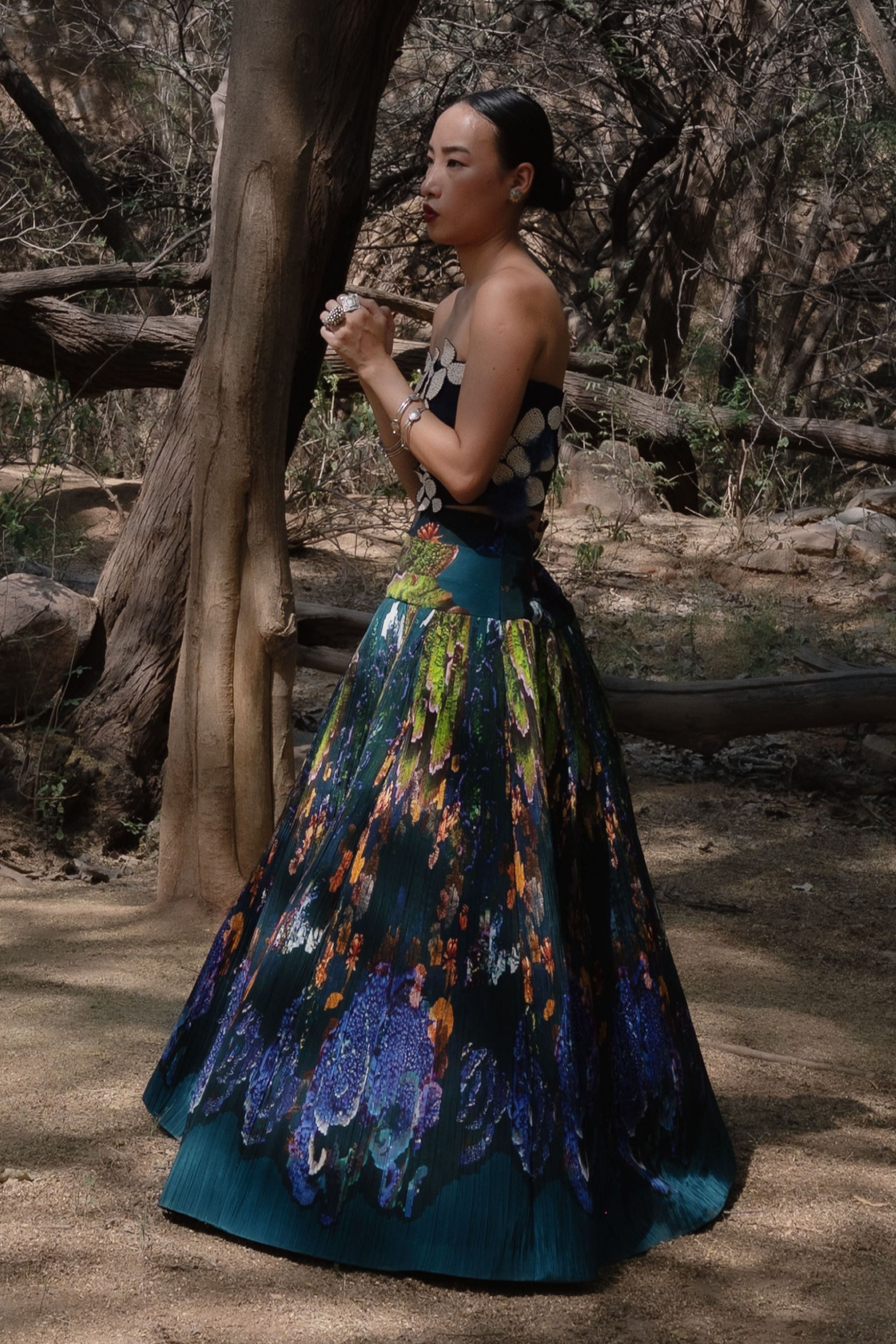 Dokmai Skirt Set