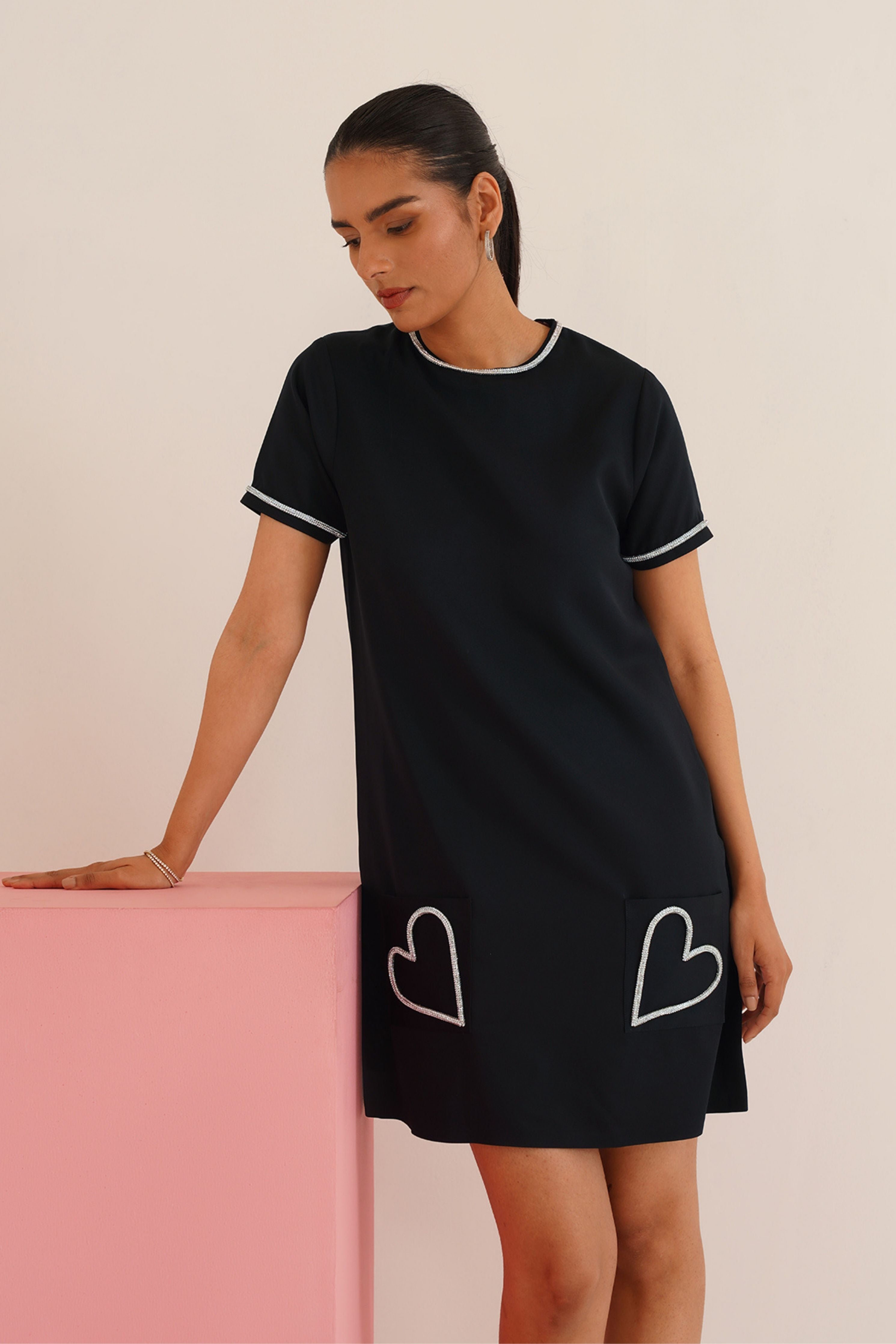 Amore Black Dress