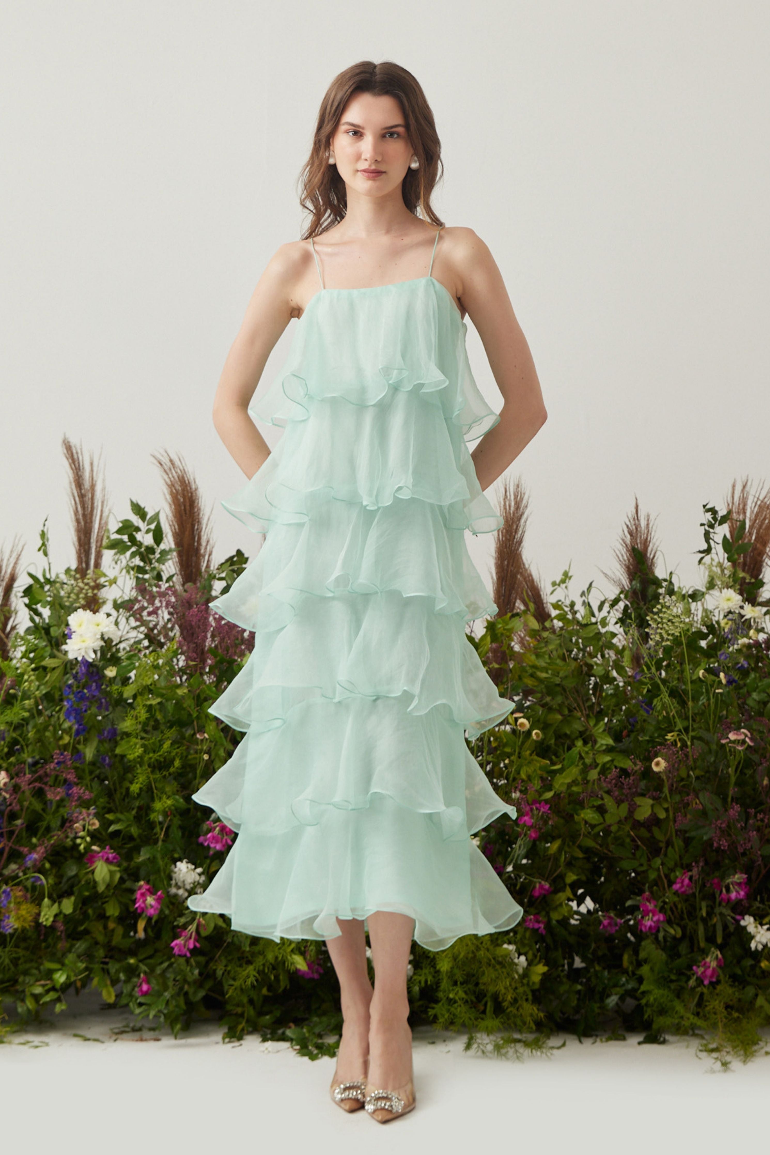 Felicia Mint Dress