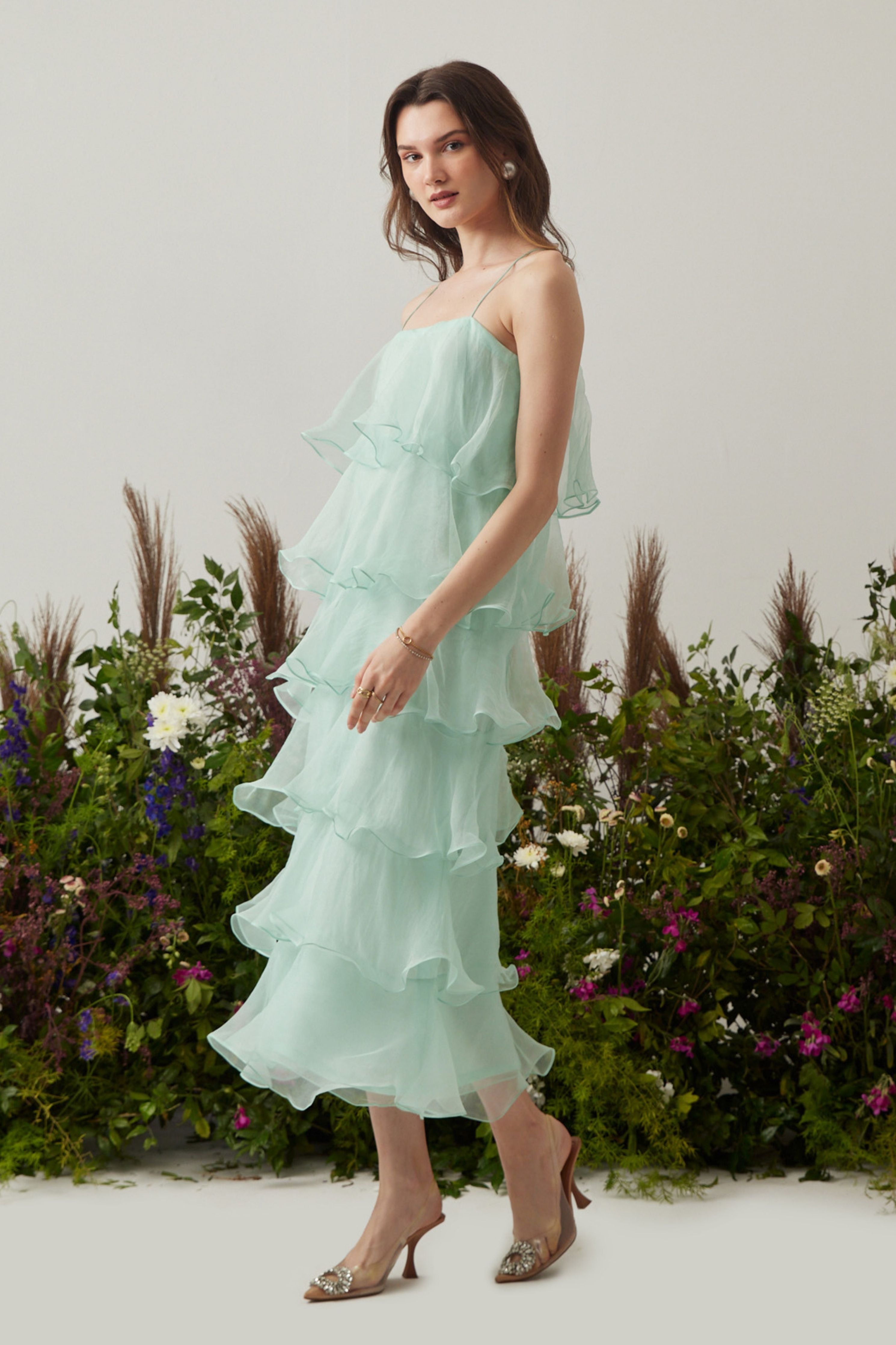 Felicia Mint Dress