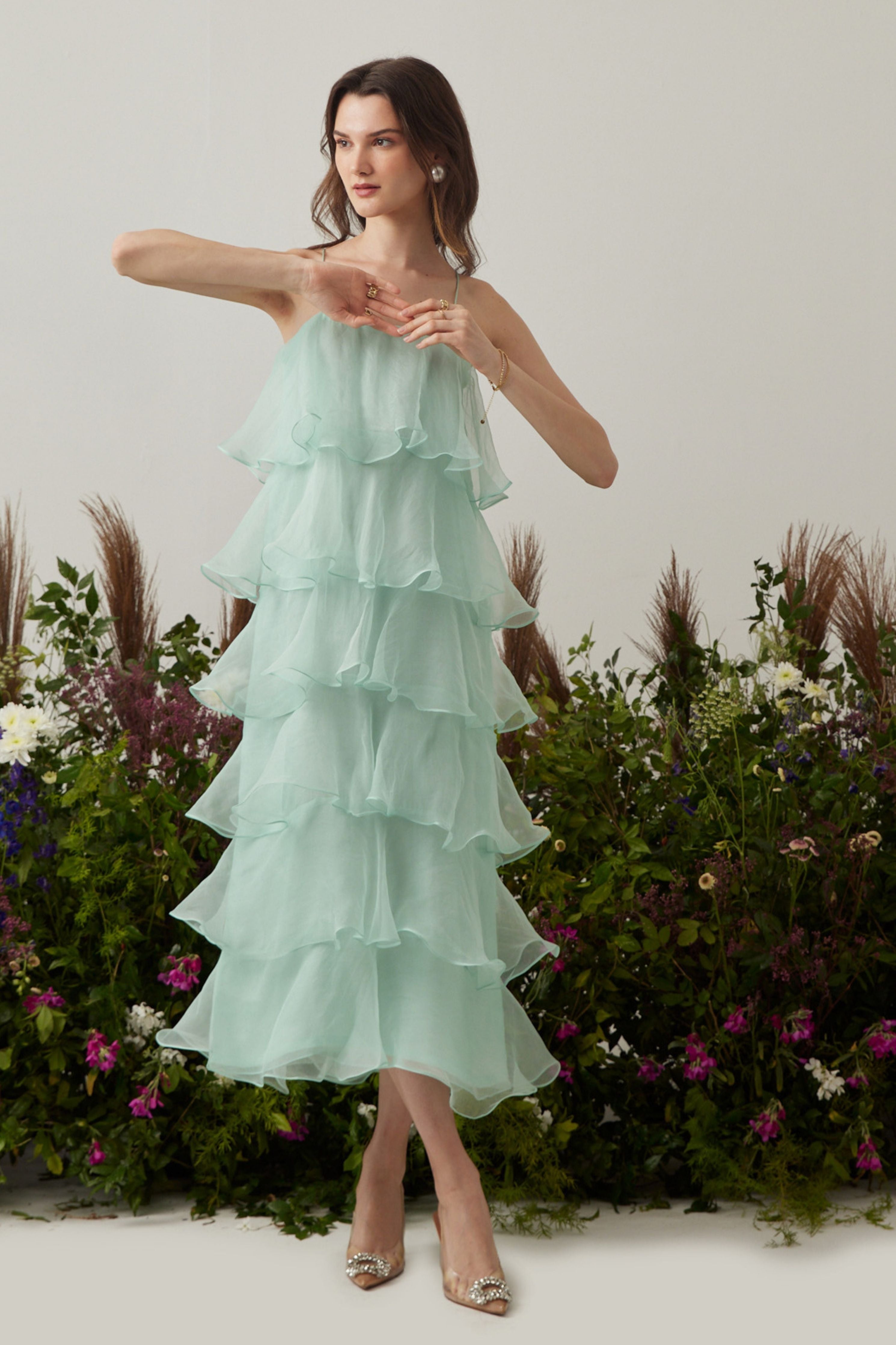 Felicia Mint Dress