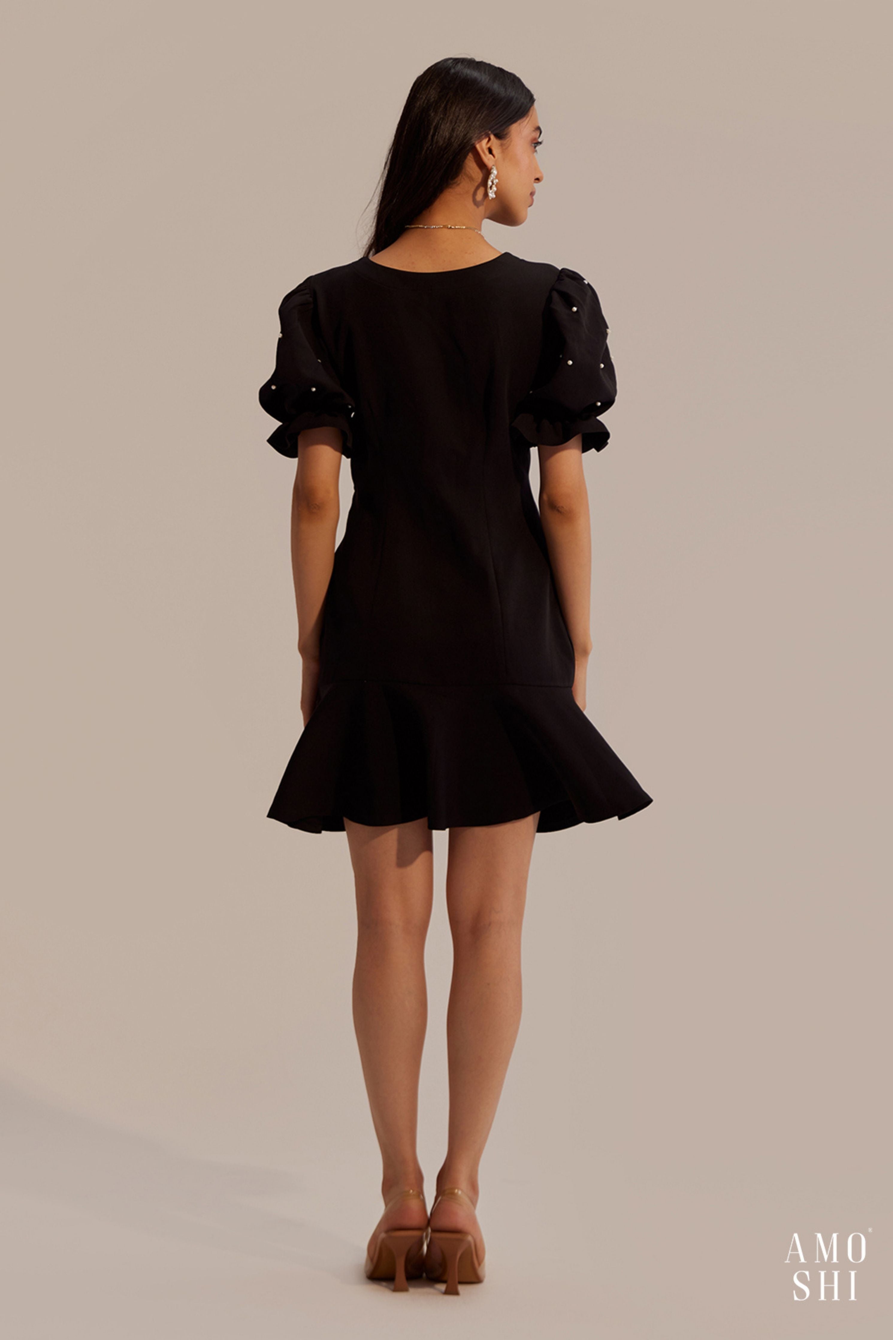 Fiona Black Dress