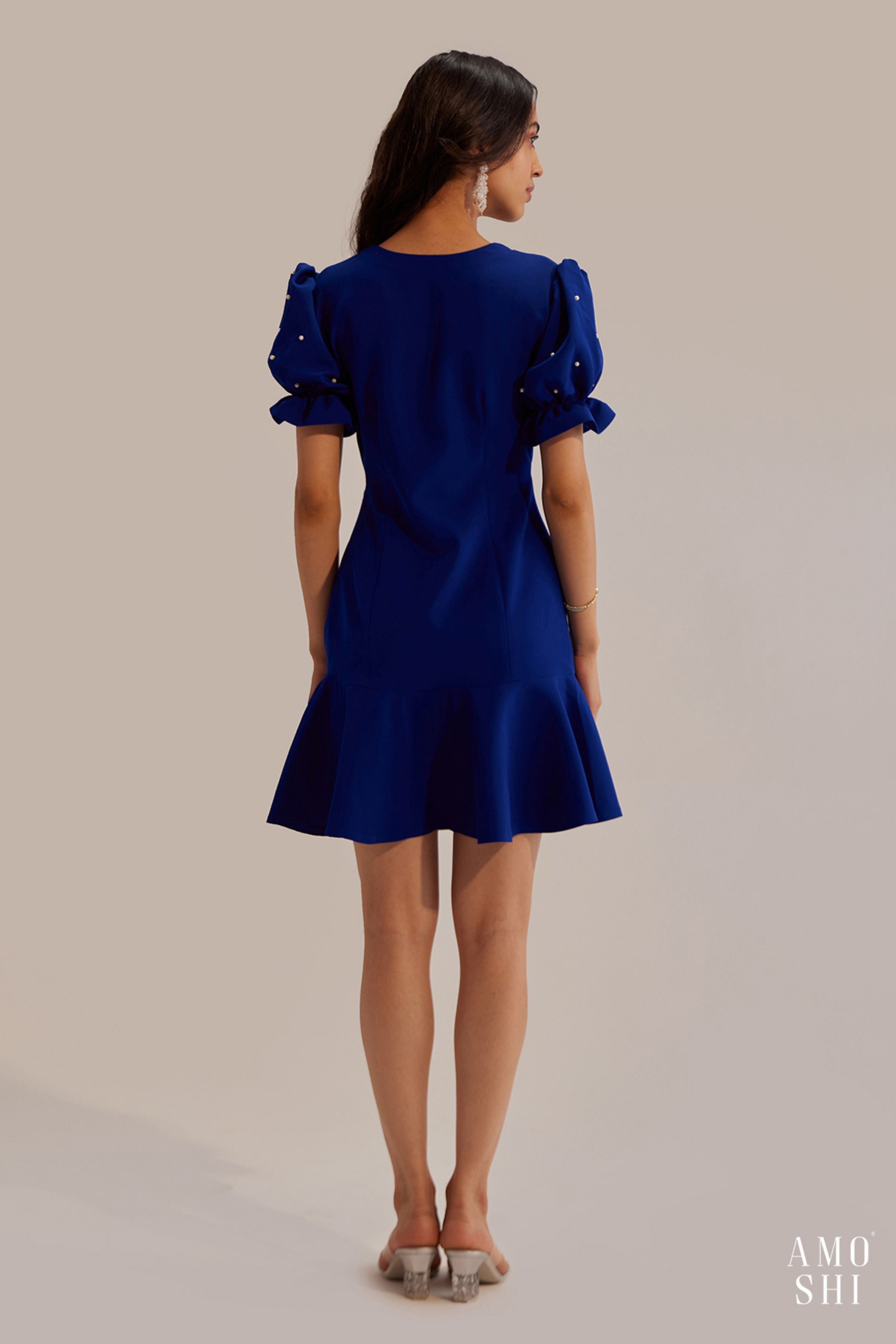 Fiona Blue Dress