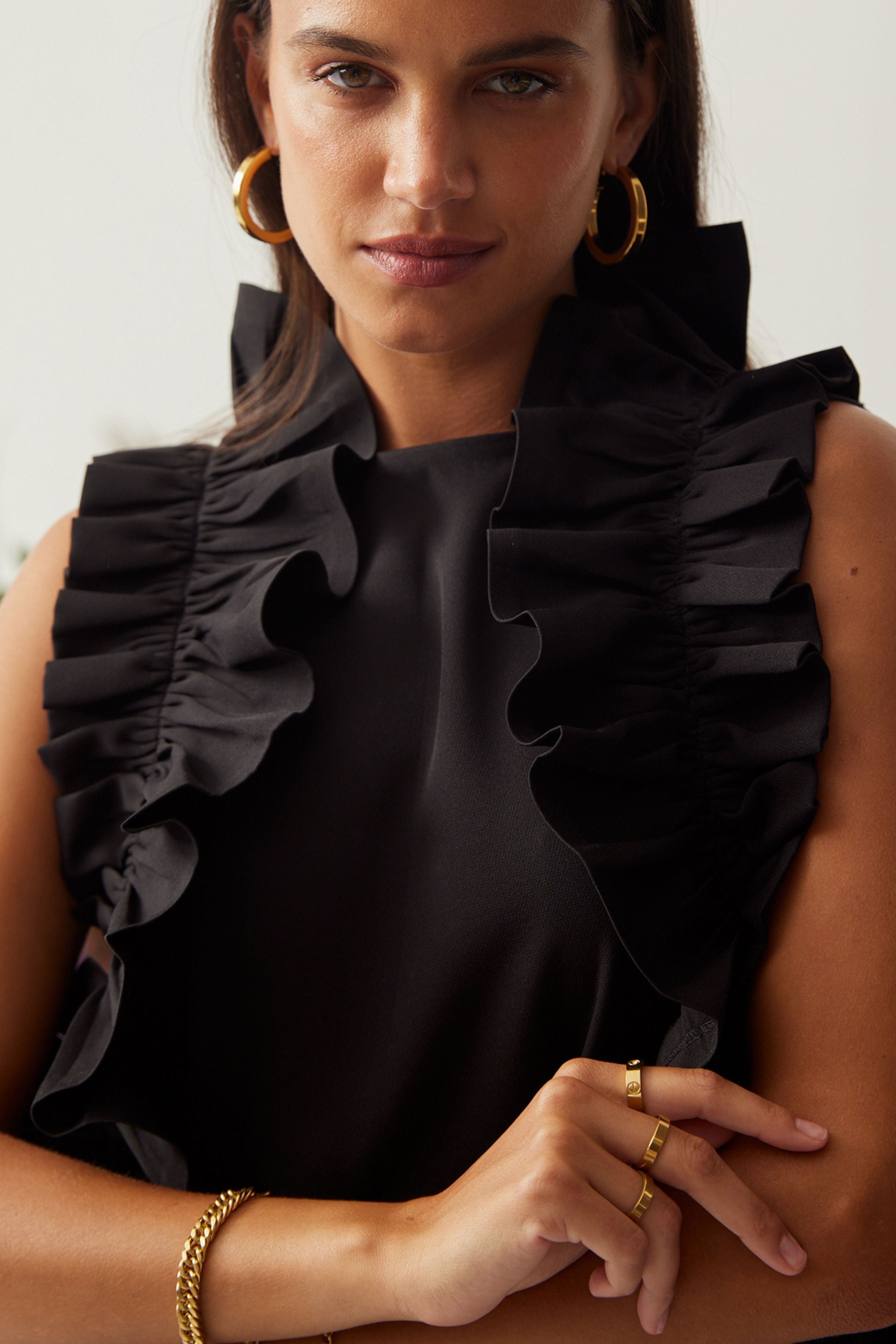 Florence Black Mini Dress