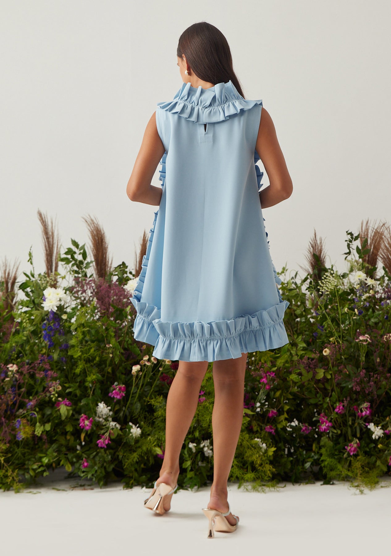 Florence Blue Mini Dress